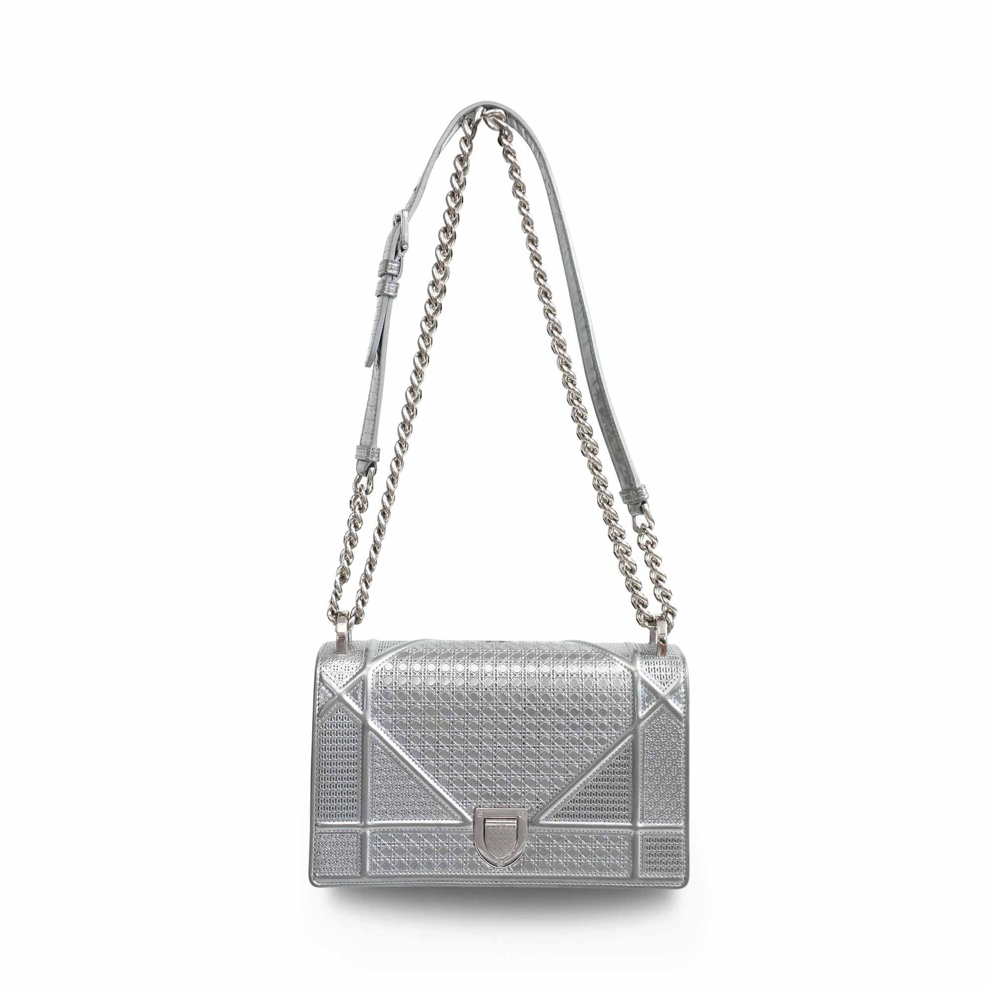 Dior Chain Leather Shoulder Bag