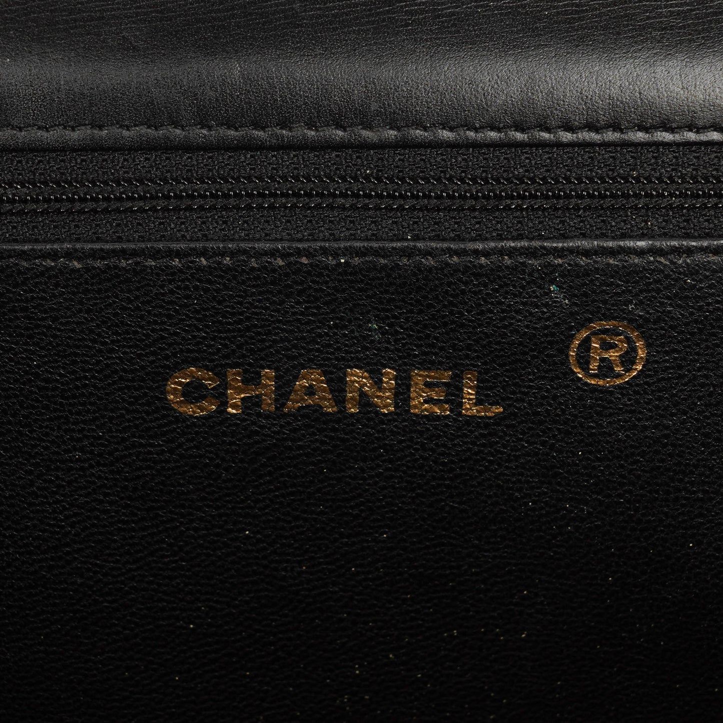Chanel Black Patent Leather Full Flap Bag