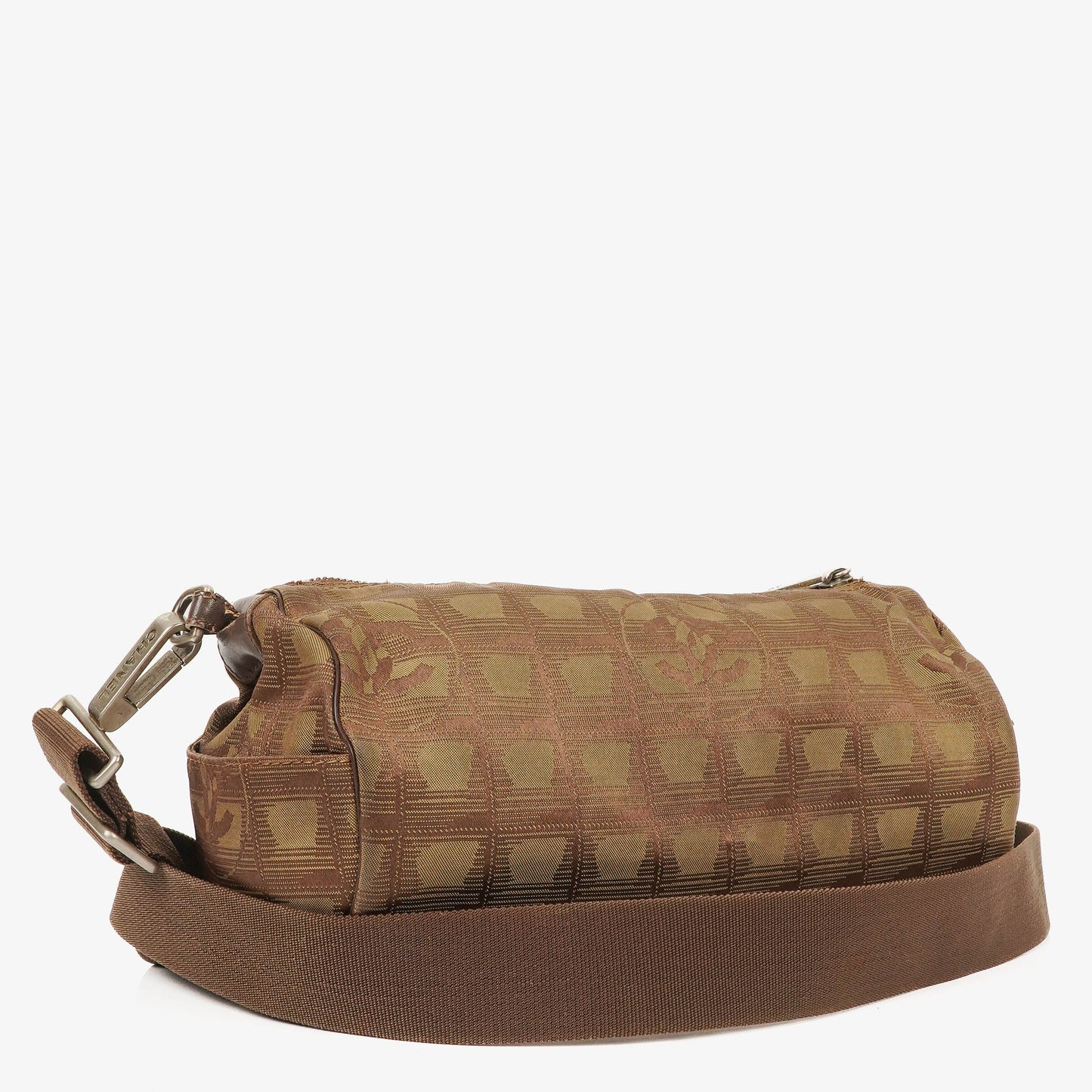 Chanel Beige New Travel Line Nylon Bag