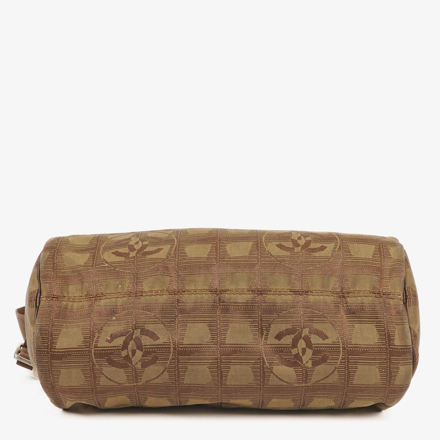 Chanel Beige New Travel Line Nylon Bag