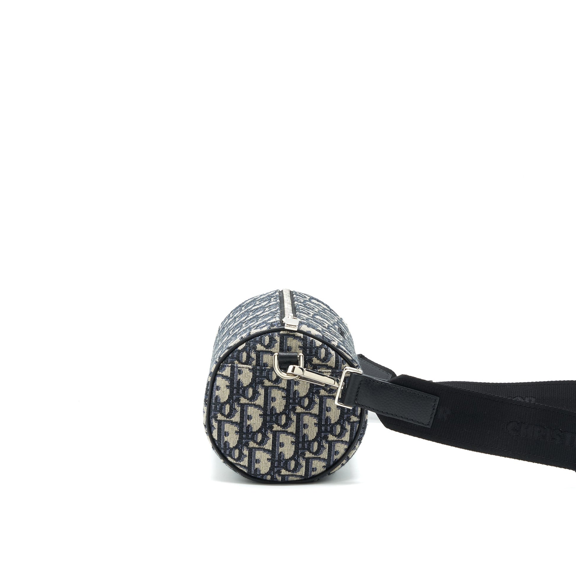 Dior Blue Oblique Messenger Roller Purse