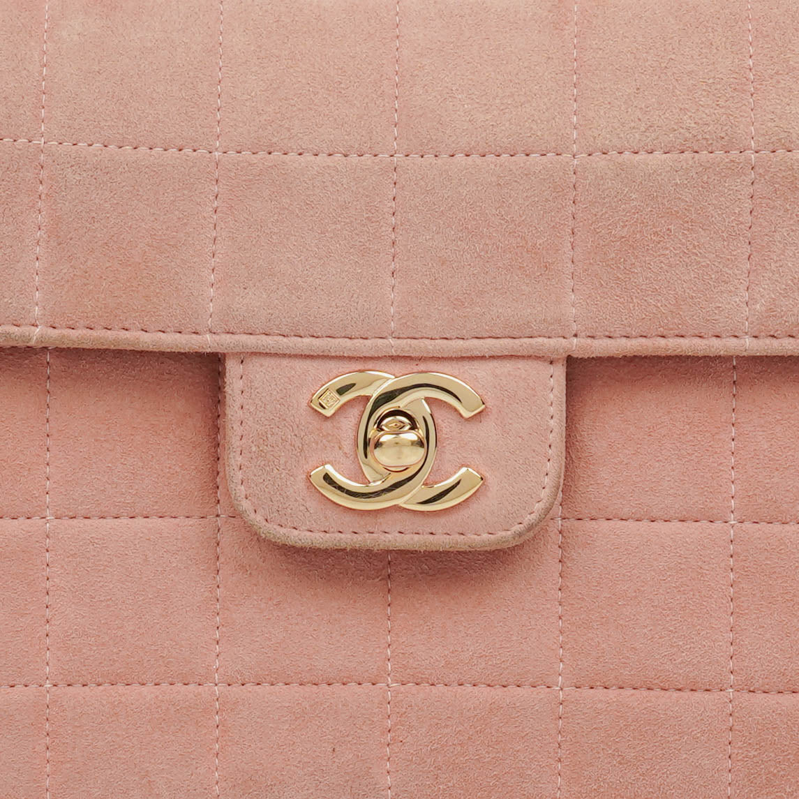 Chanel Chocolate Bar Single Flap Top Handle Bag