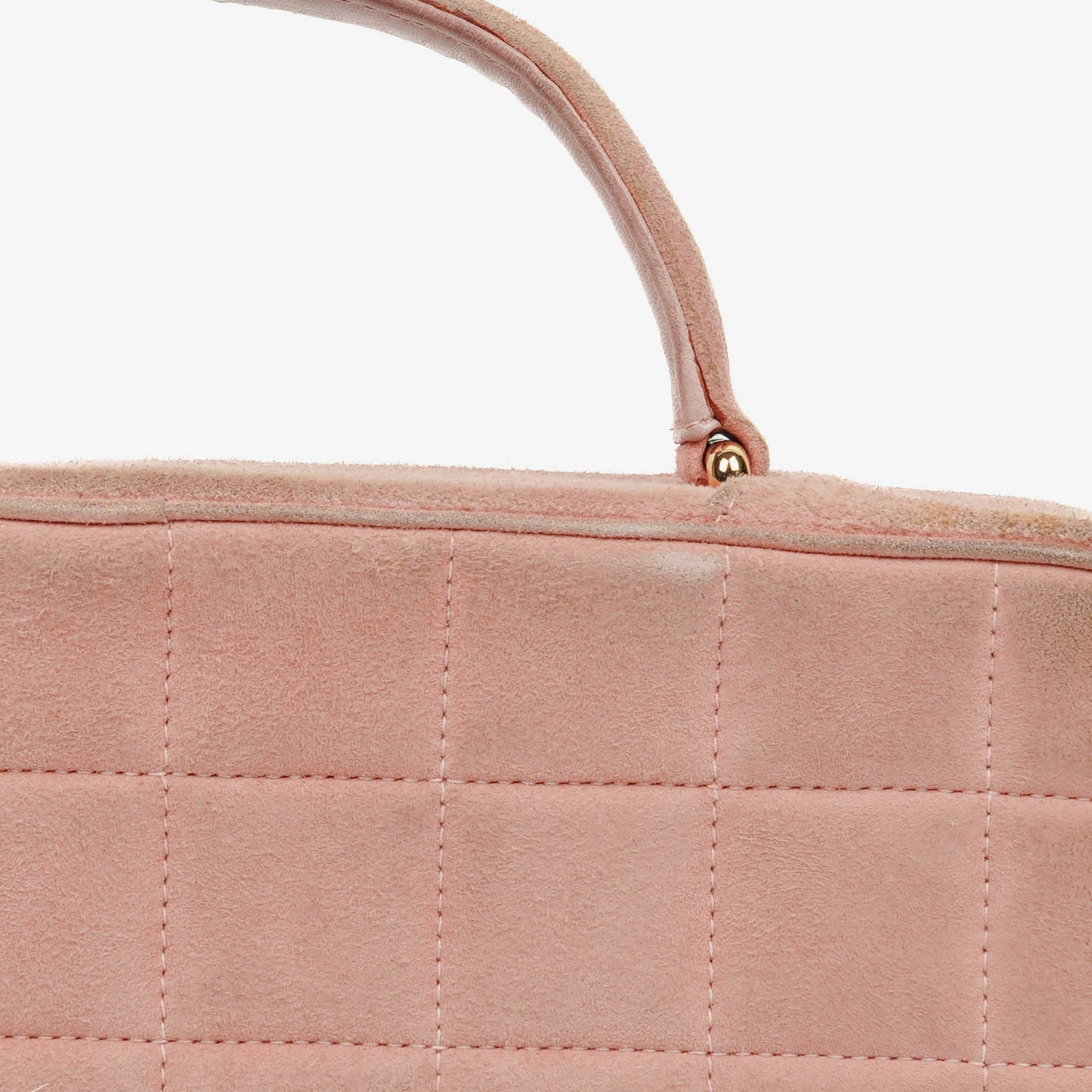 Chanel Chocolate Bar Single Flap Top Handle Bag