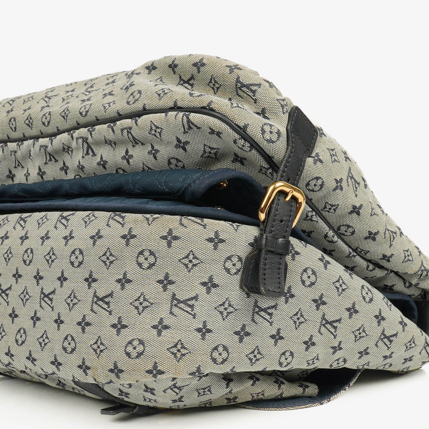 Louis Vuitton Navy Monogram Mini Lin Sac a Langer Diaper Bag
