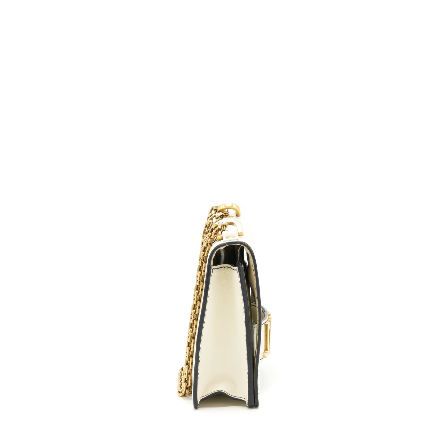 Dior J'adior Flap Purse Chain Purse Clutch White