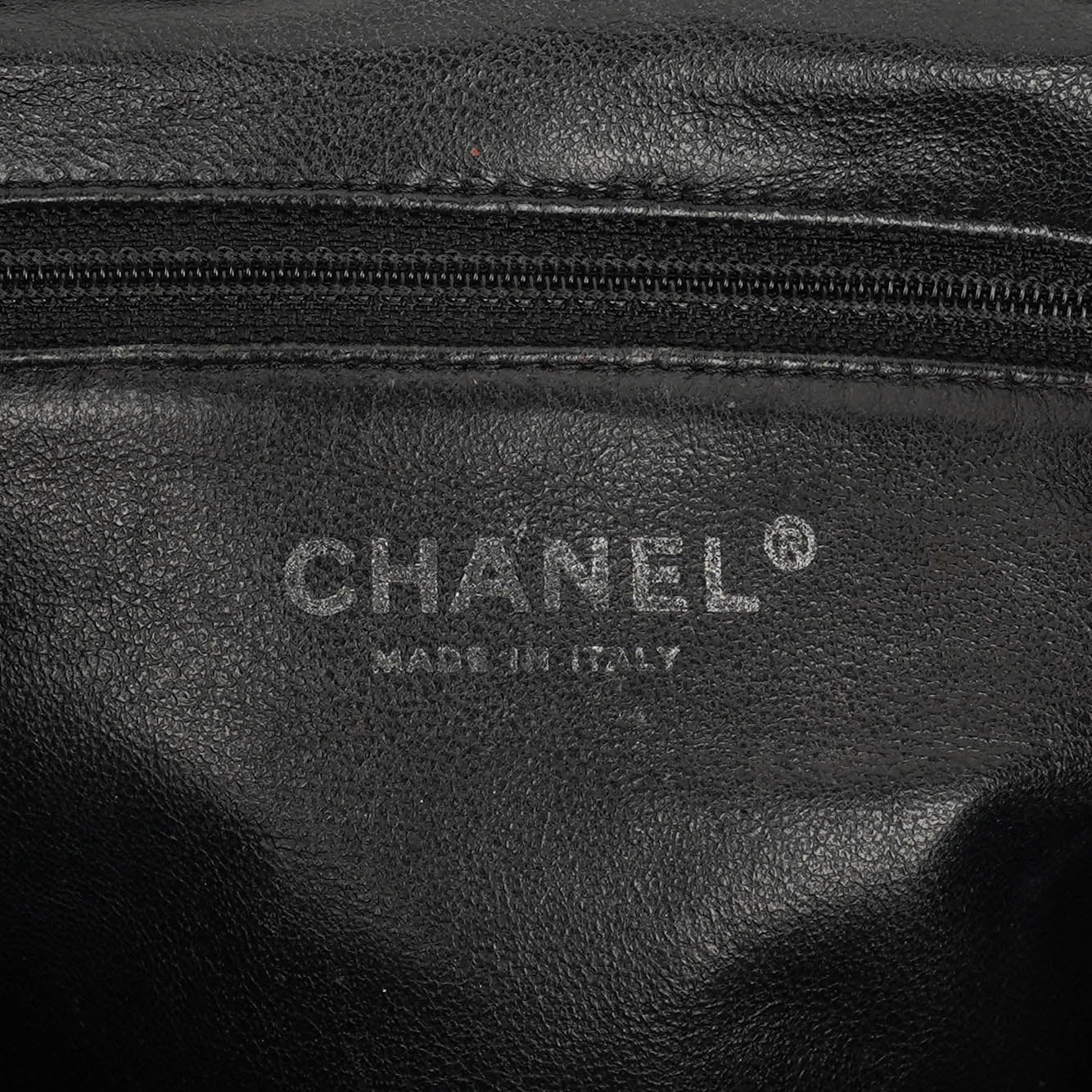 Chanel Black Quilted Leather Timeless Clutch Bag