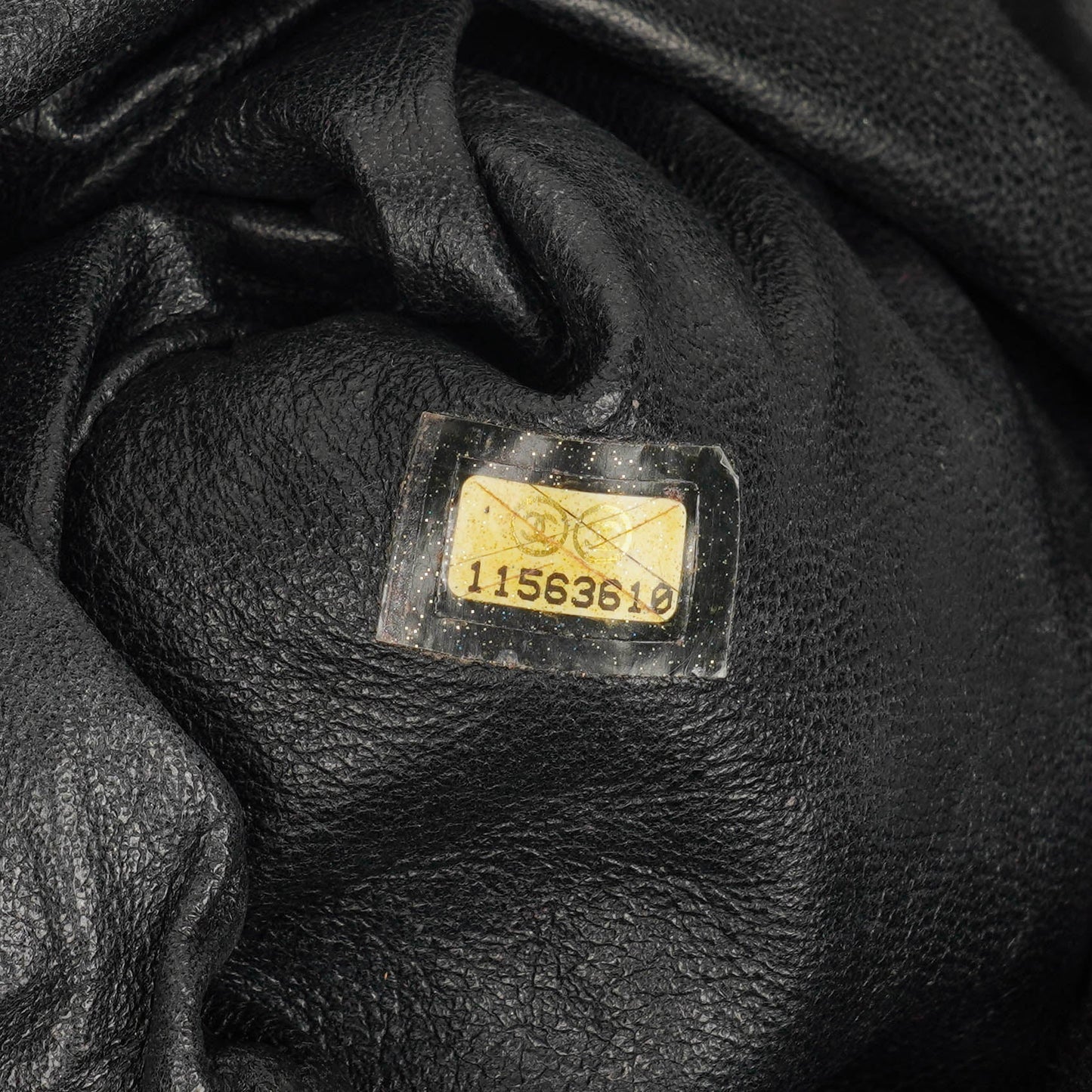 Chanel Black Quilted Leather Timeless Clutch Bag