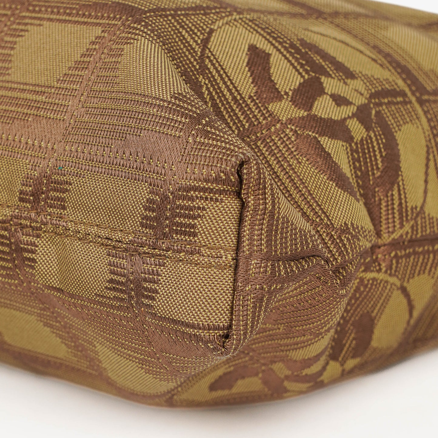 Chanel Beige New Travel Ligne Nylon Bag