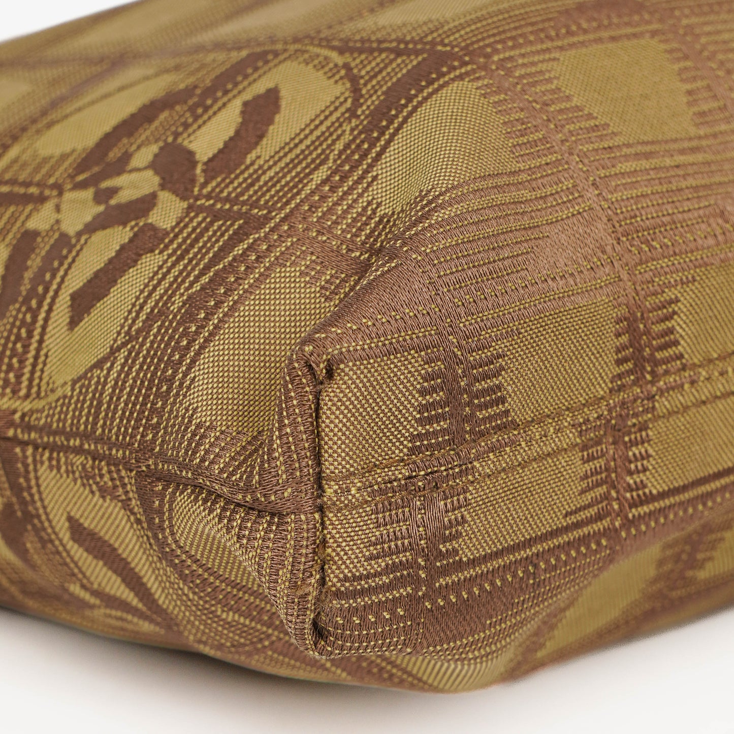 Chanel Beige New Travel Ligne Nylon Bag