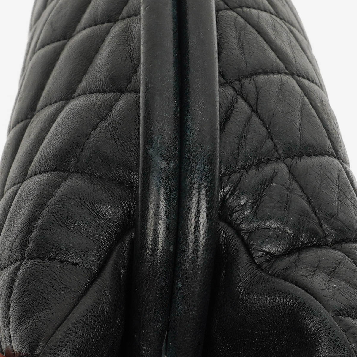 Chanel Black Quilted Leather Timeless Clutch Bag