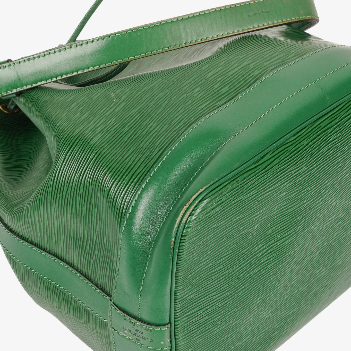 Louis Vuitton Noe Grande GM Green EPI Leather Shoulder Bag