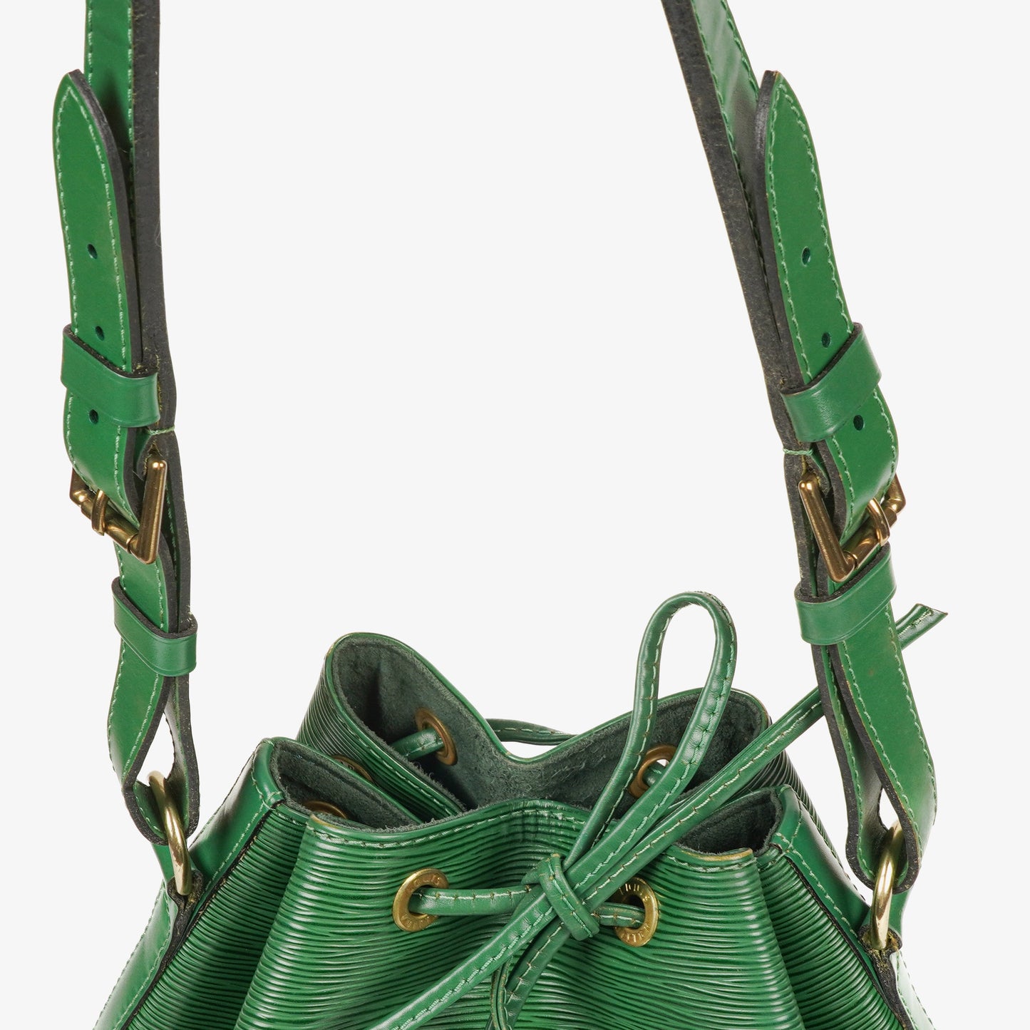 Louis Vuitton Noe Grande GM Green EPI Leather Shoulder Bag