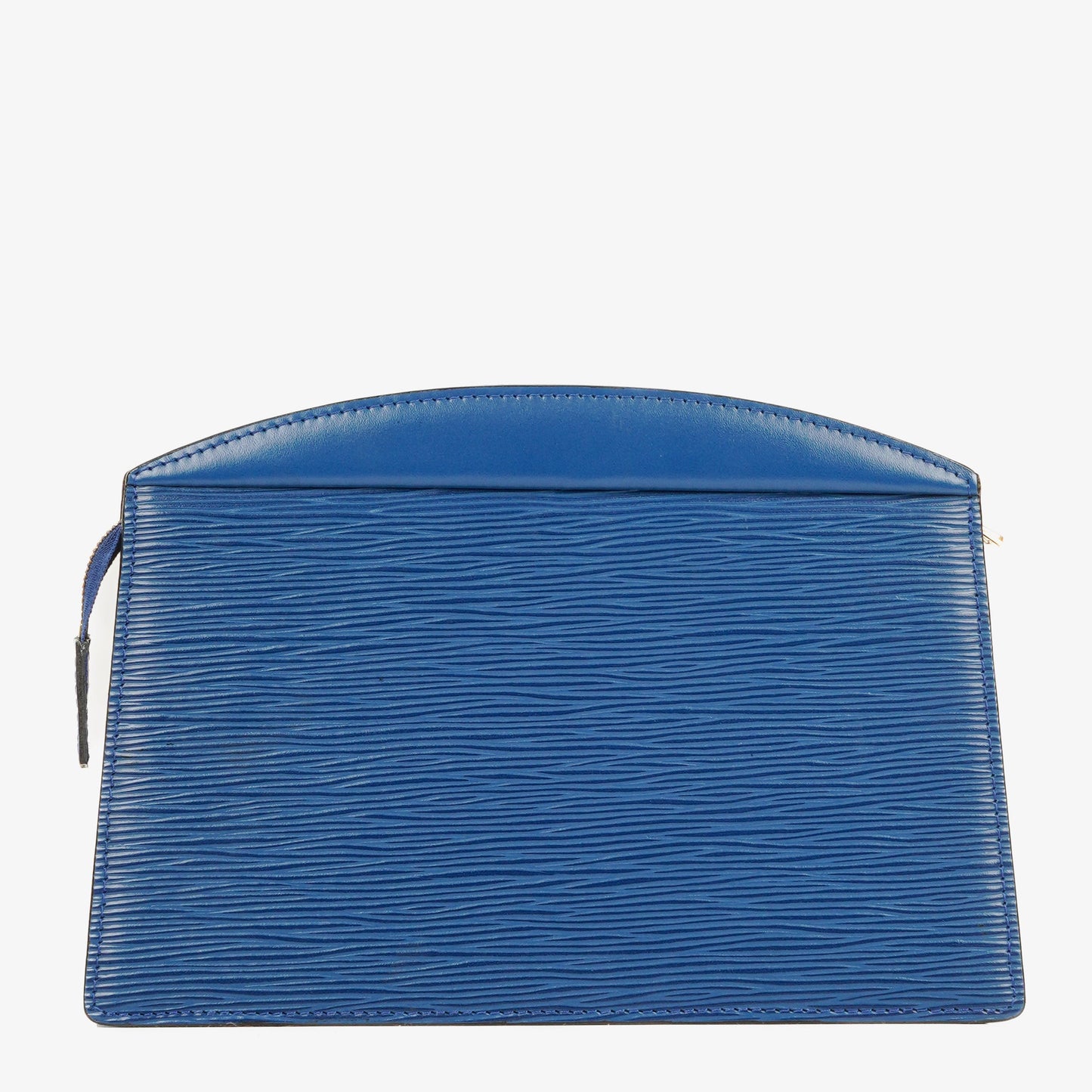Louis Vuitton Trousse Crete Blue EPI Leather Pouch