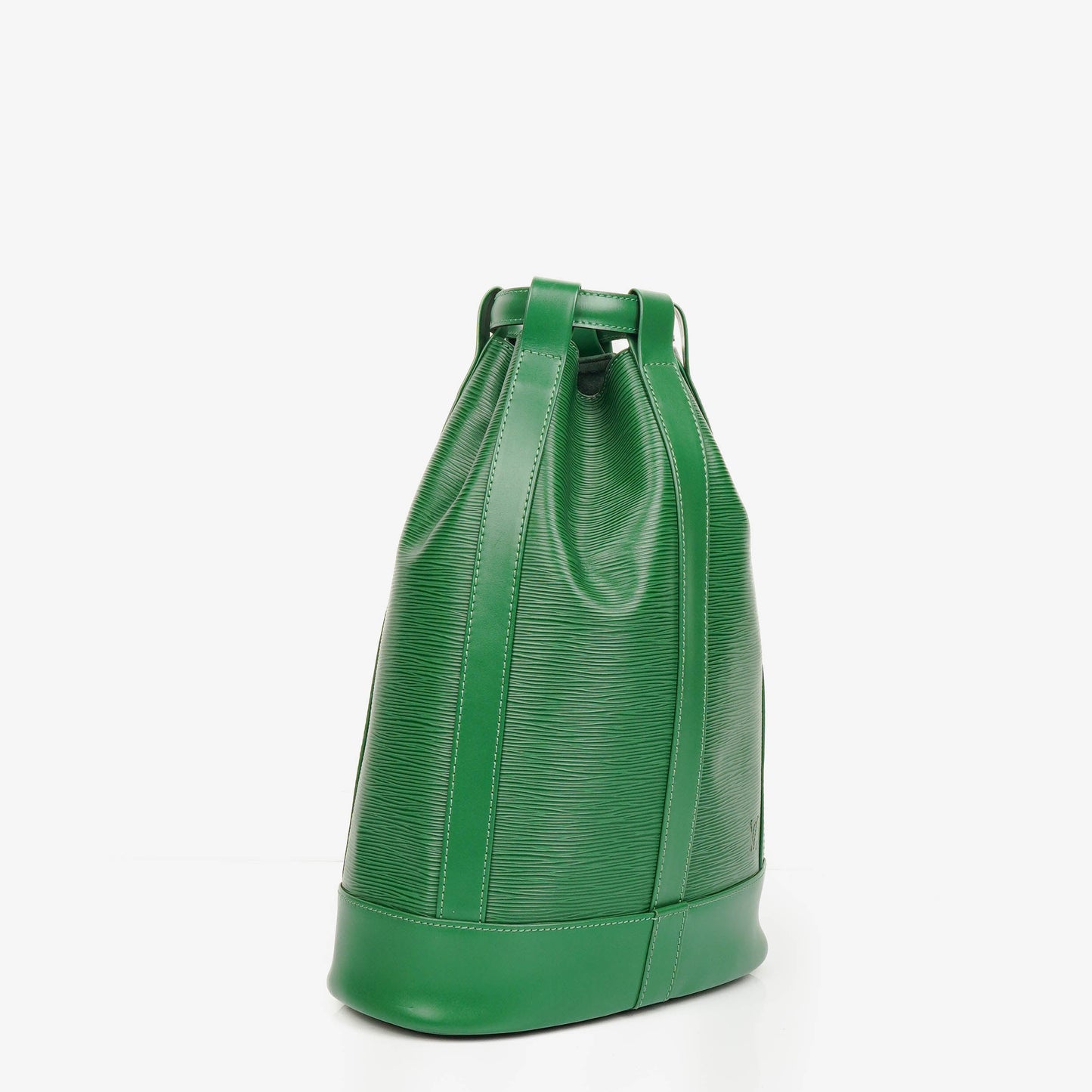 Louis Vuitton Randonnee PM Green EPI Leather Backpack