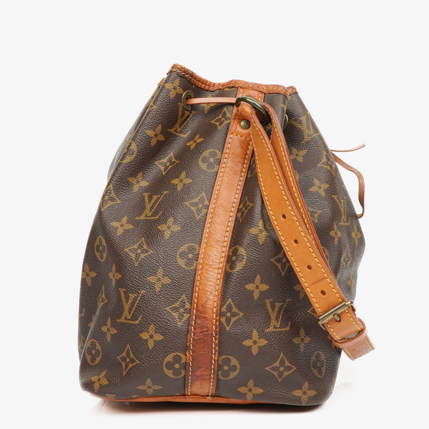 Louis Vuitton Petit Noe Monogram Canvas Shoulder Bag