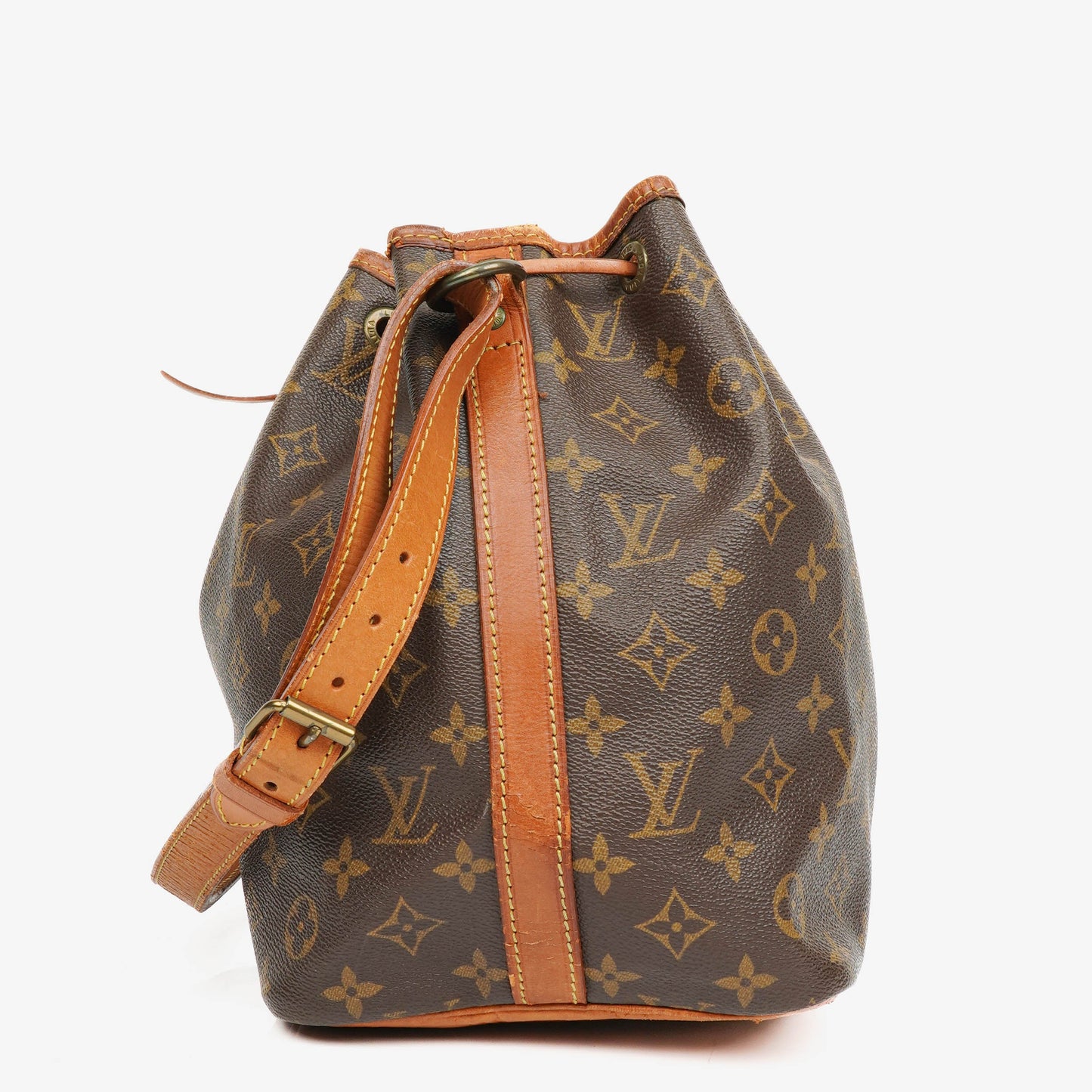 Louis Vuitton Petit Noe Monogram Canvas Shoulder Bag