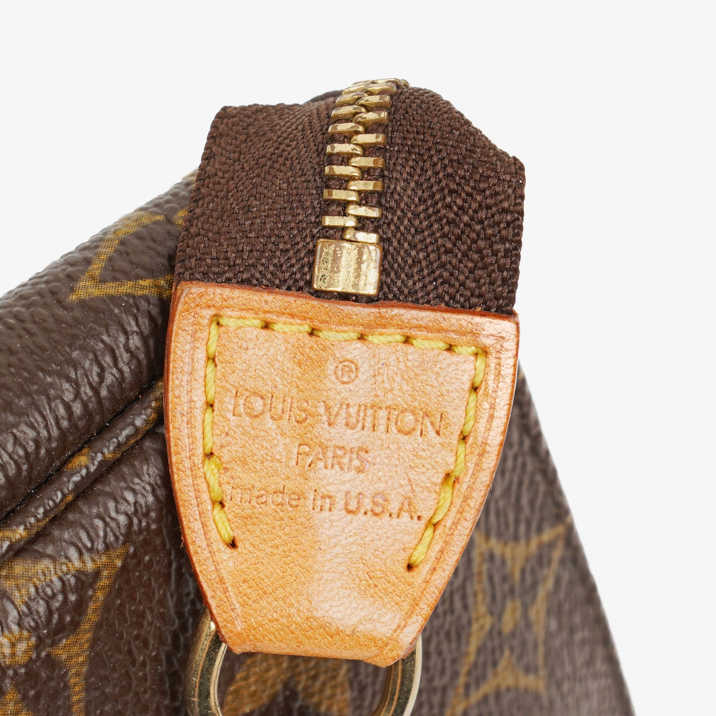 Louis Vuitton Mini Pochette Accessoires Monogram Canvas Clutch Handbag