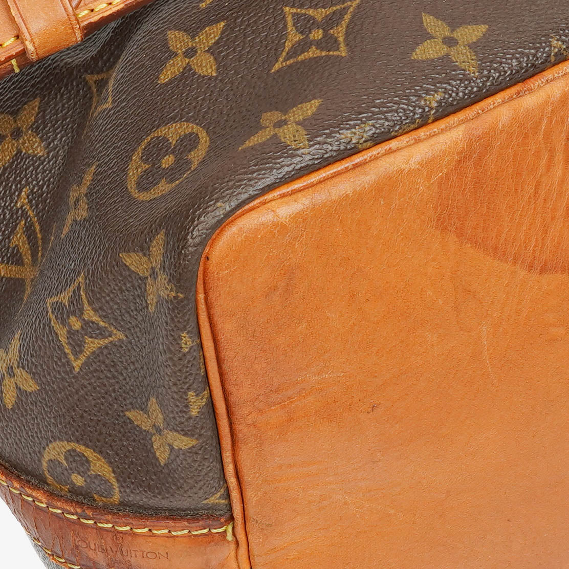 Louis Vuitton Petit Noe Monogram Canvas Shoulder Bag
