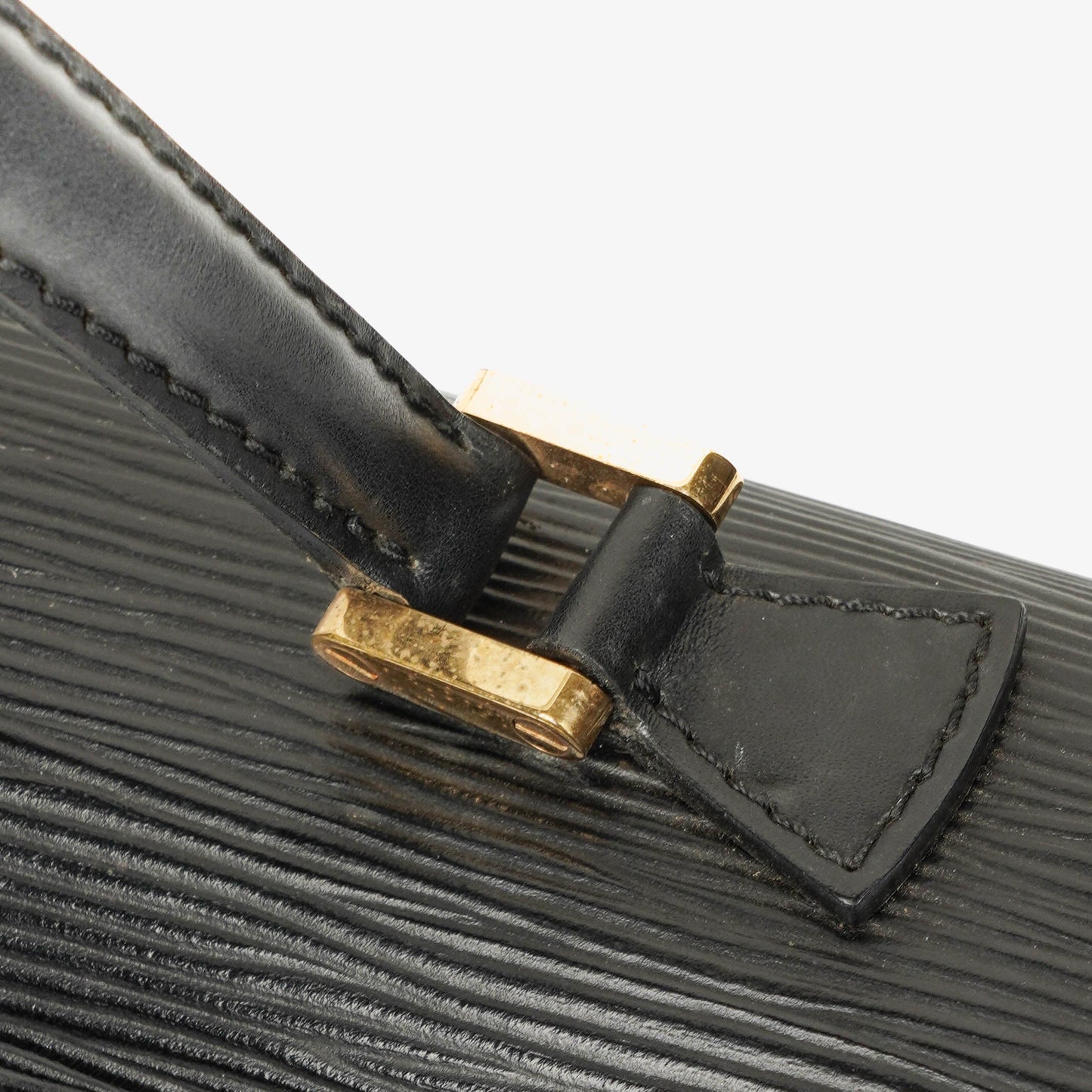 Louis Vuitton Concorde Black EPI Leather Bag