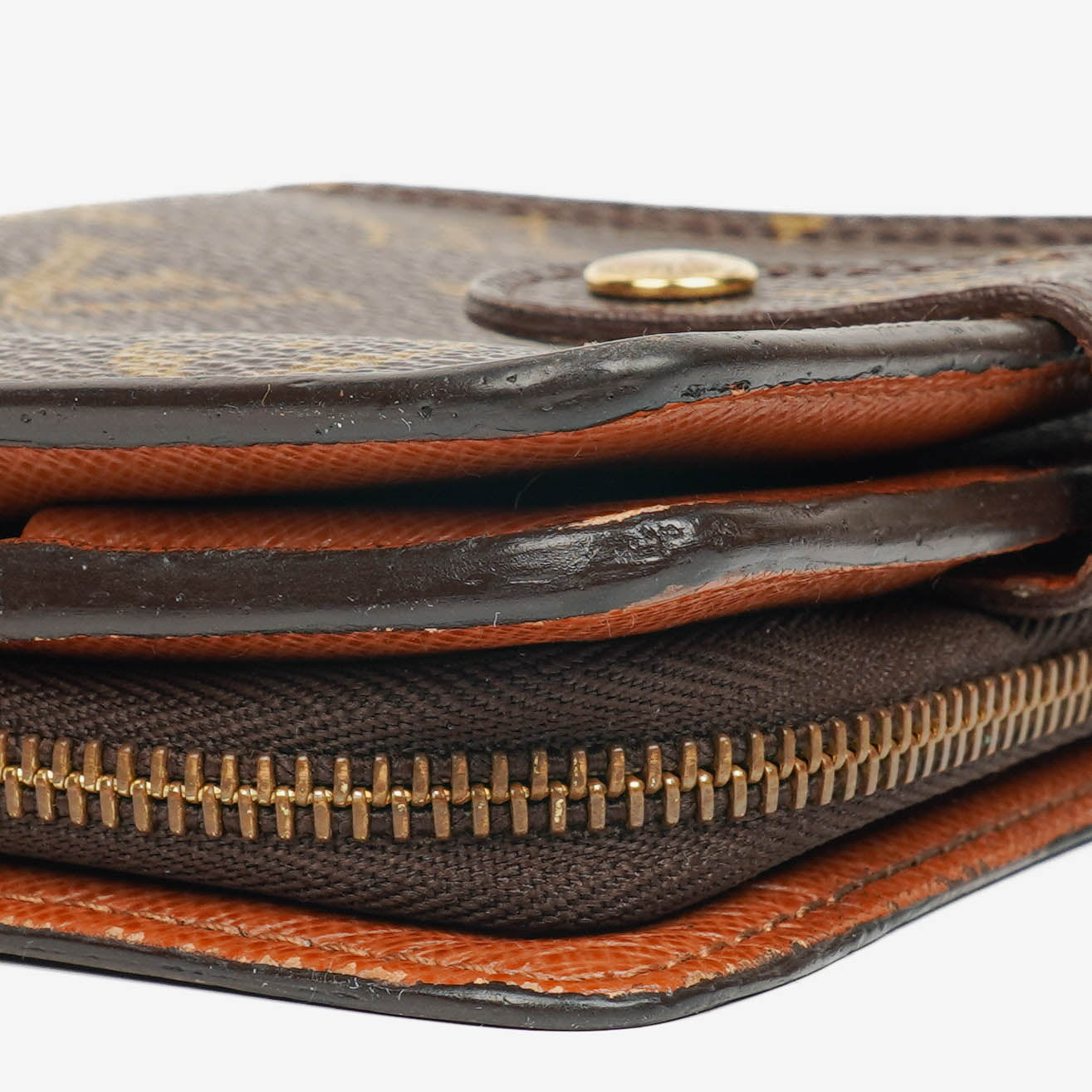 Louis Vuitton Monogram Canvas Compact Zip Wallet
