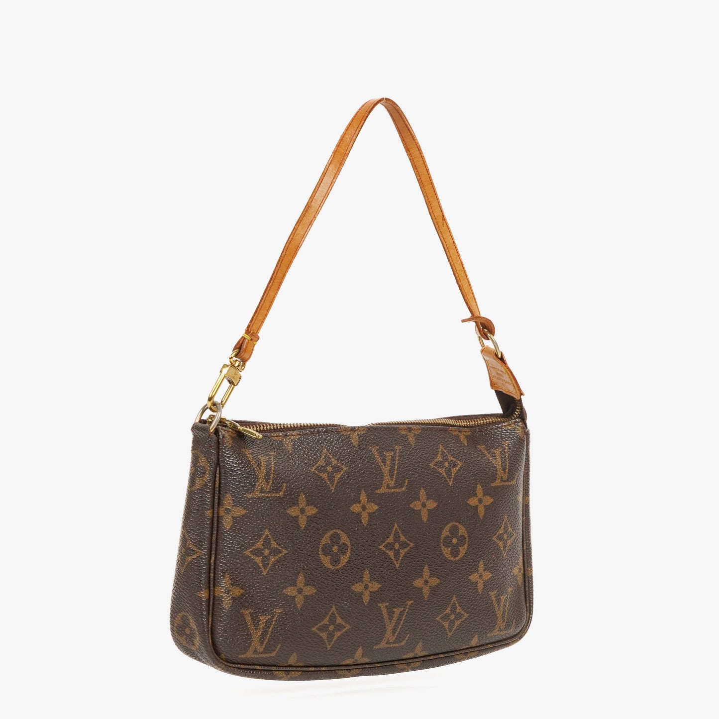 Louis Vuitton Pochette Accessoires Monogram Canvas Clutch Handbag