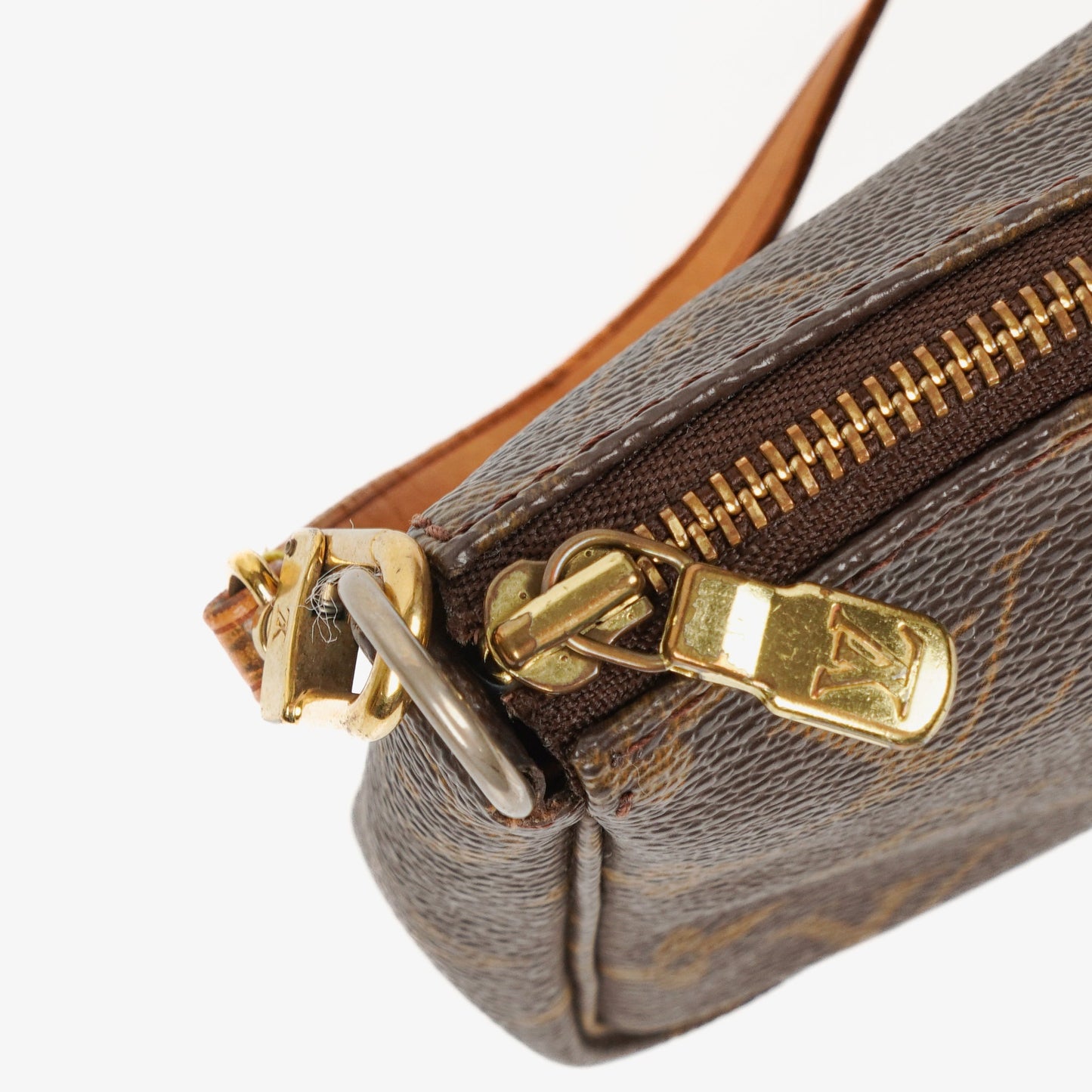 Louis Vuitton Pochette Accessoires Monogram Canvas Clutch Handbag