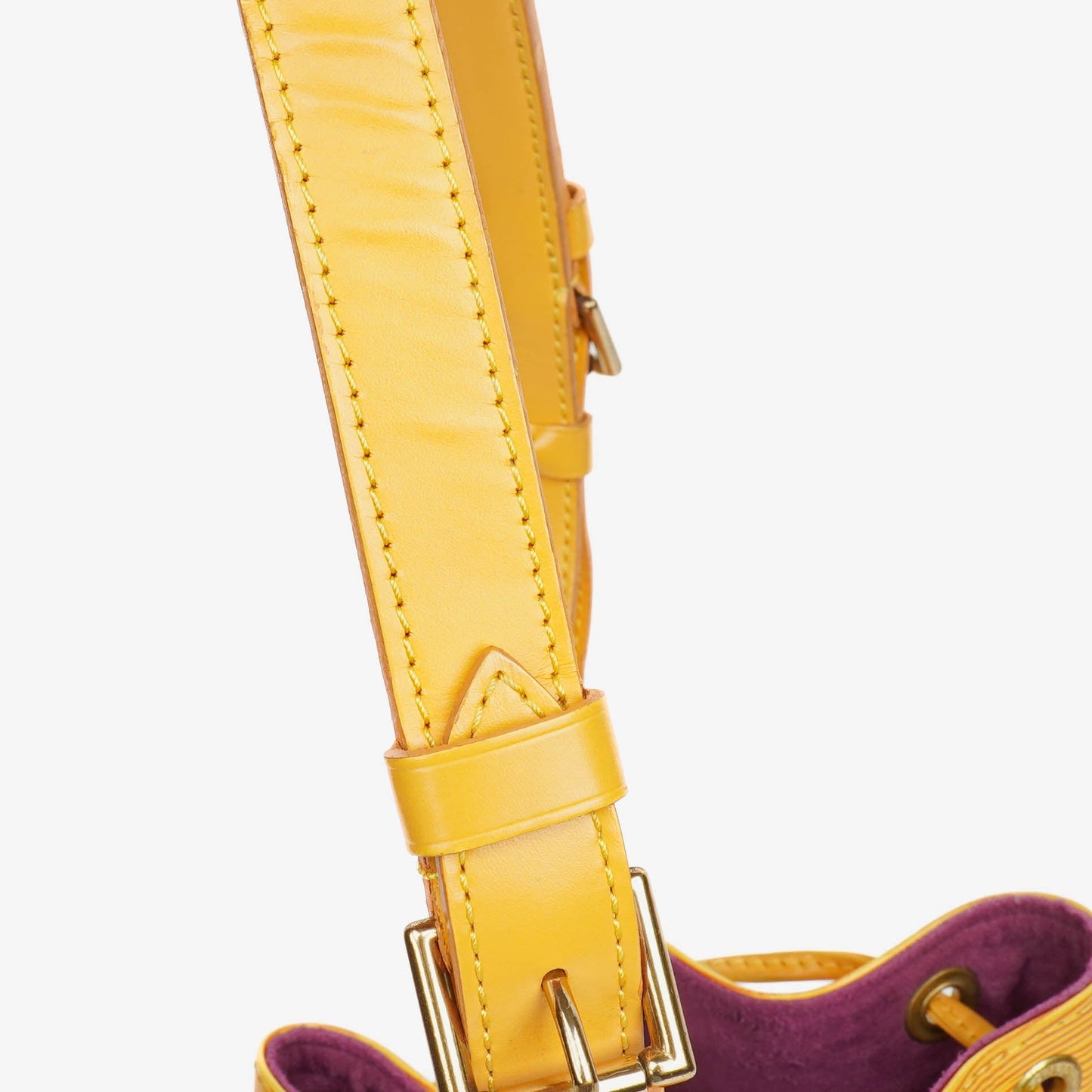 Louis Vuitton Noe Grande GM Yellow Epi Leather Shoulder Bag