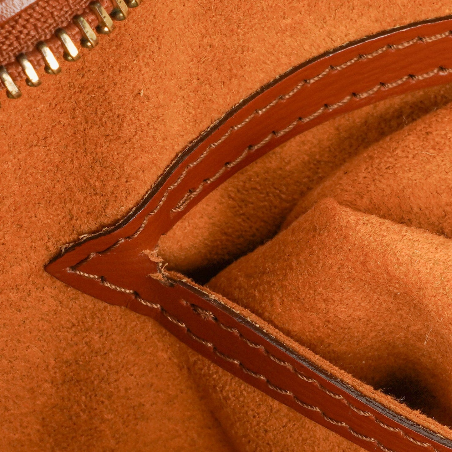 Louis Vuitton Brown EPI Leather Saint Jacques PM Shoulder Bag