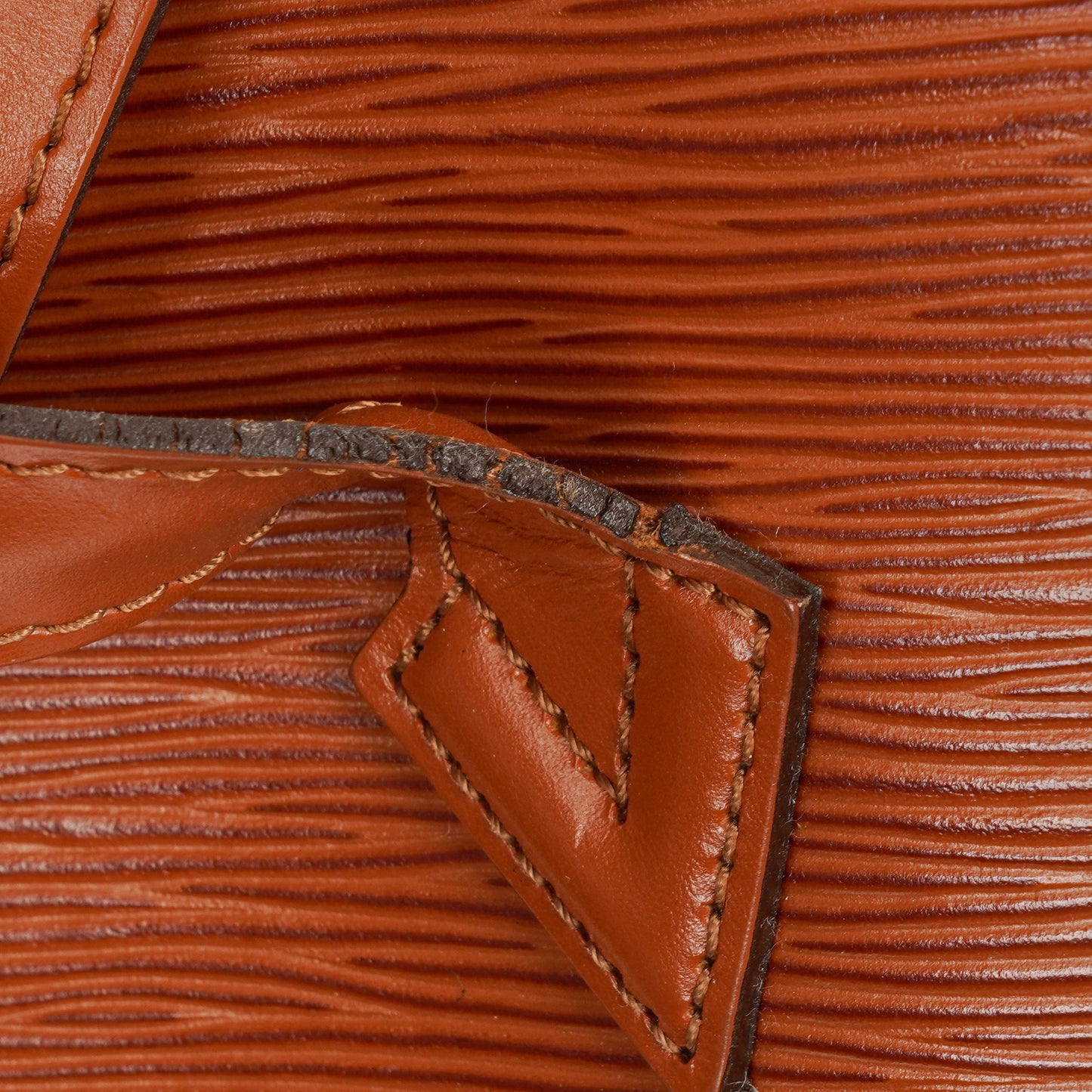 Louis Vuitton Brown EPI Leather Saint Jacques PM Shoulder Bag