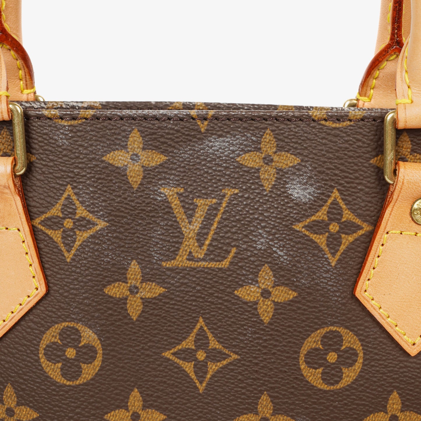 Louis Vuitton Sac Plat Monogram Canvas Bag