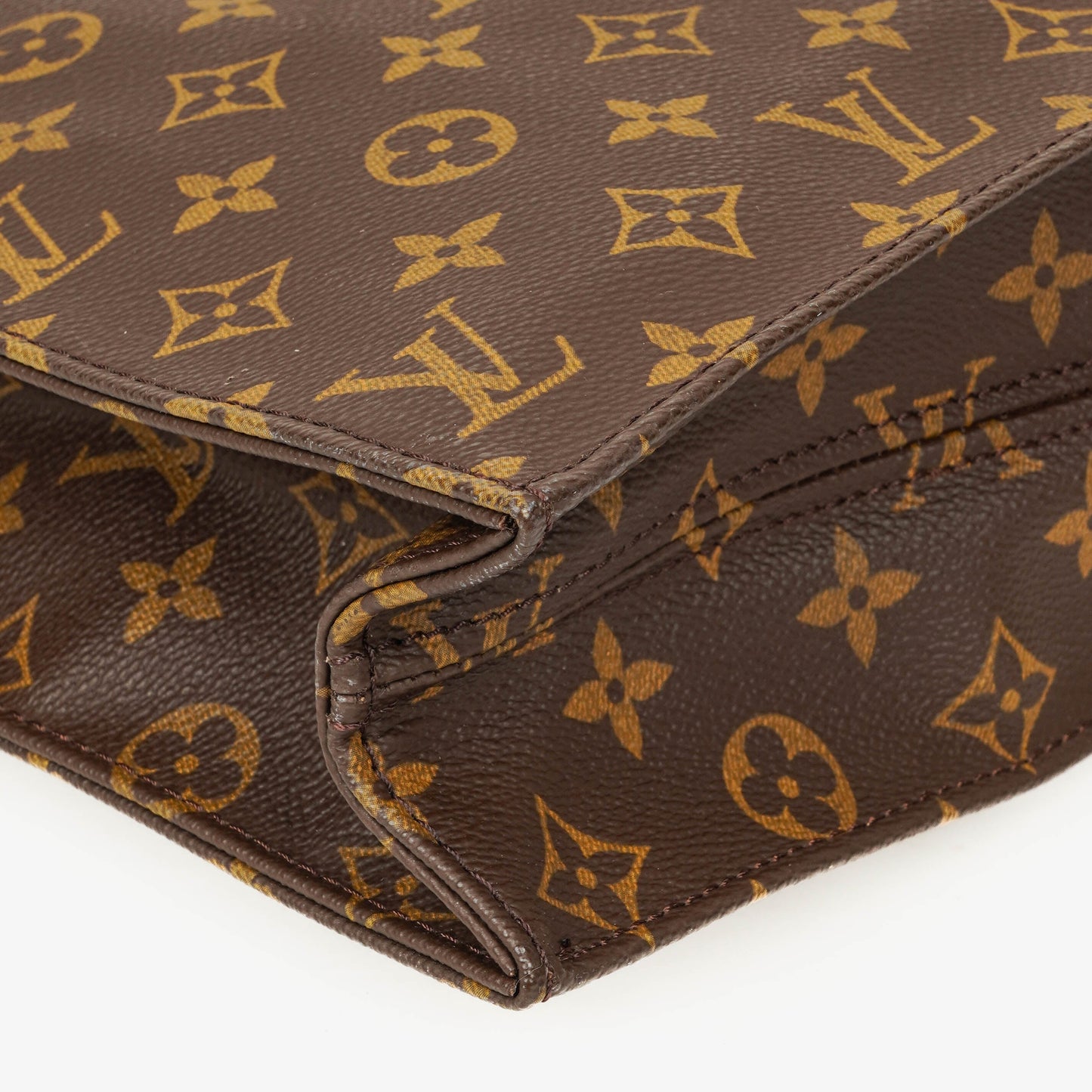 Louis Vuitton Sac Plat Monogram Canvas Bag