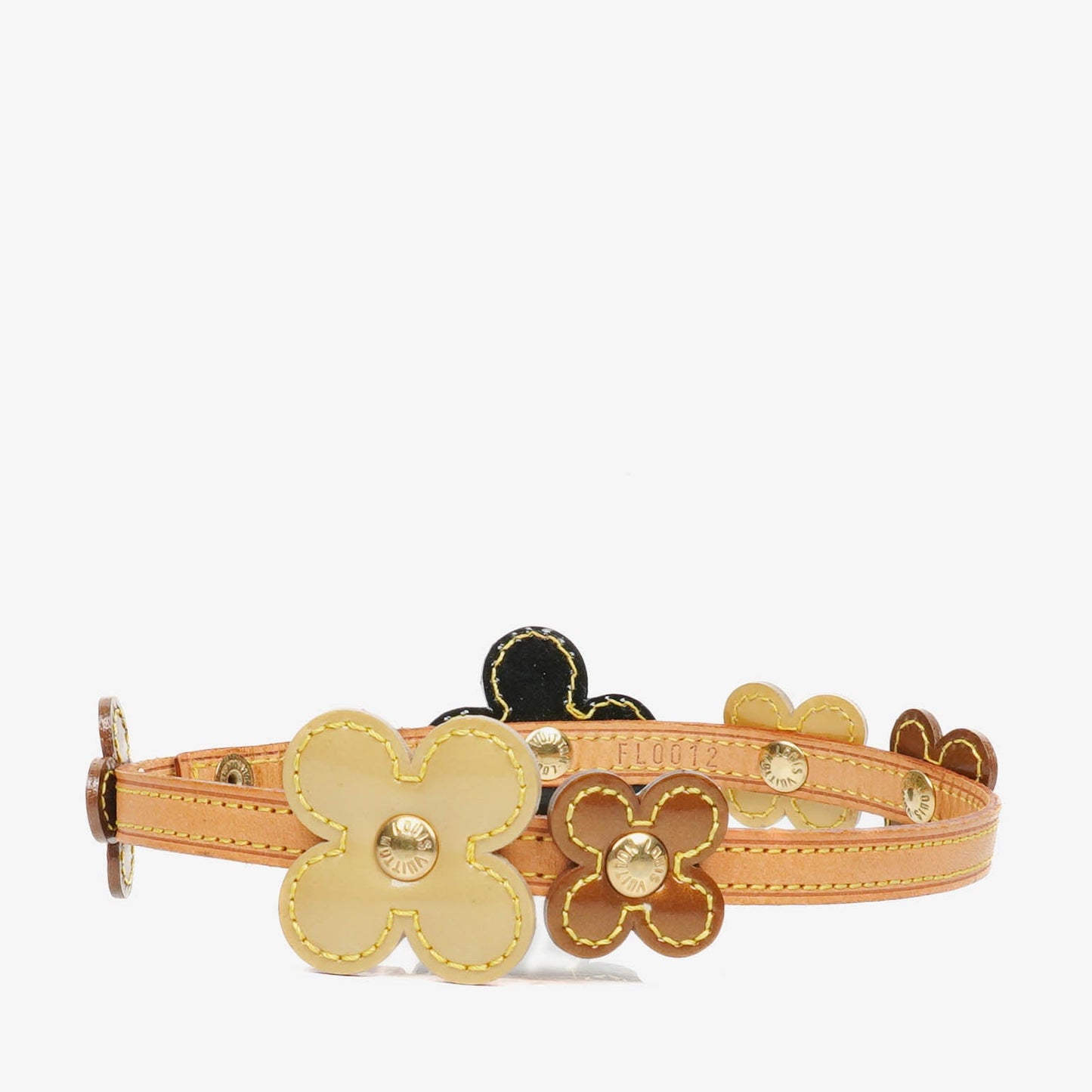 Louis Vuitton Monogram Vernis Lexington Multicolour Fleurs Wrap Bracelet