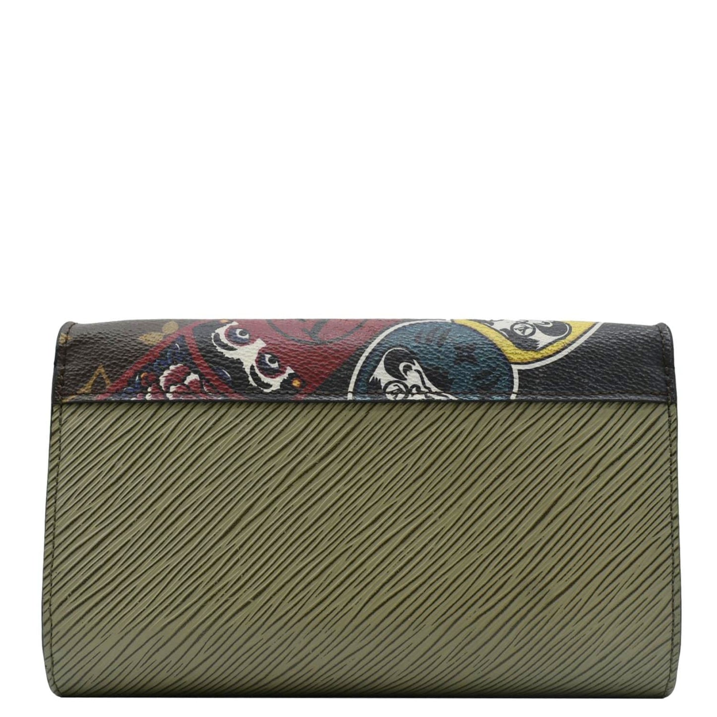 LOUIS VUITTON Kabuki Twist Epi Leather Chain Shoulder Bag Green