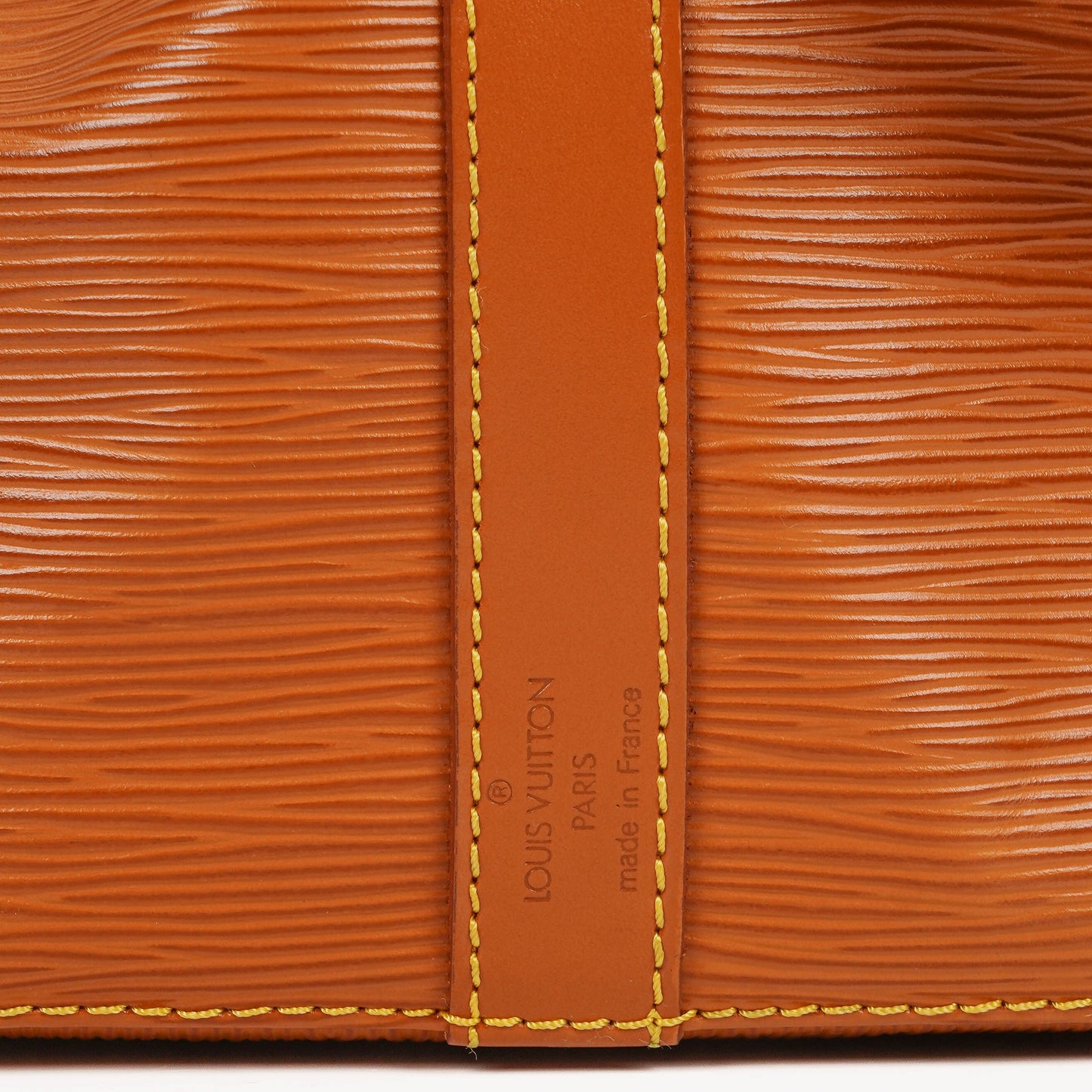 Louis Vuitton Petit Noe Cognac EPI Leather Shoulder Bag