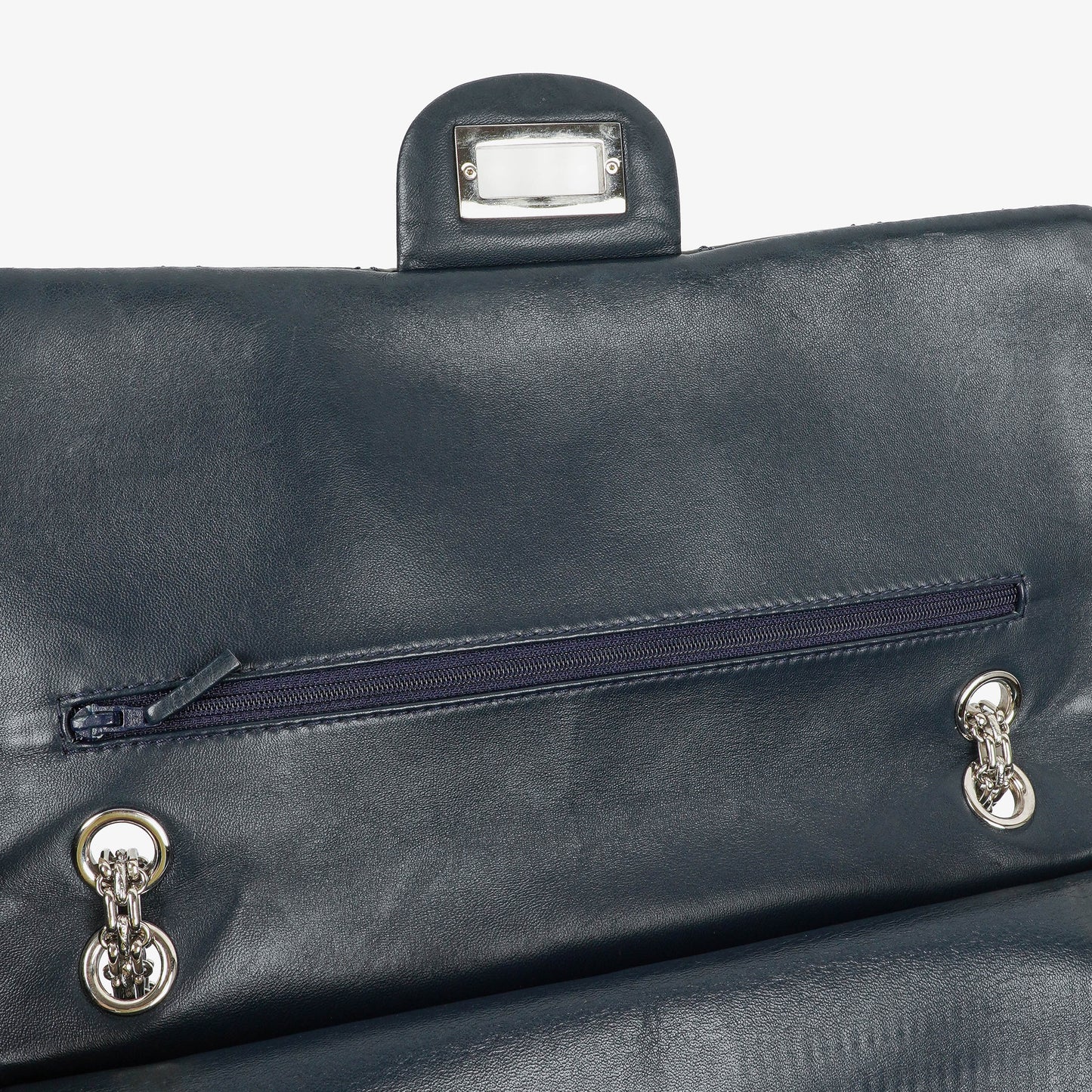Chanel 2.55 Reissue Double Flap Patent Leather With Ruthenium Hardware