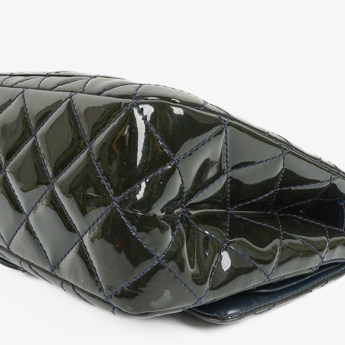 Chanel 2.55 Reissue Double Flap Patent Leather With Ruthenium Hardware