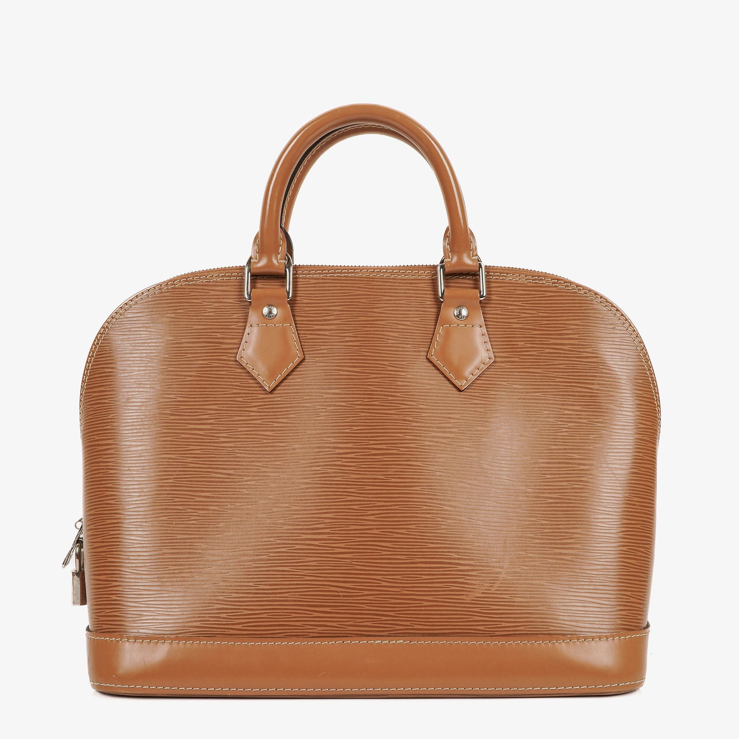 Louis Vuitton Alma PM Cannelle EPI Leather Handbag