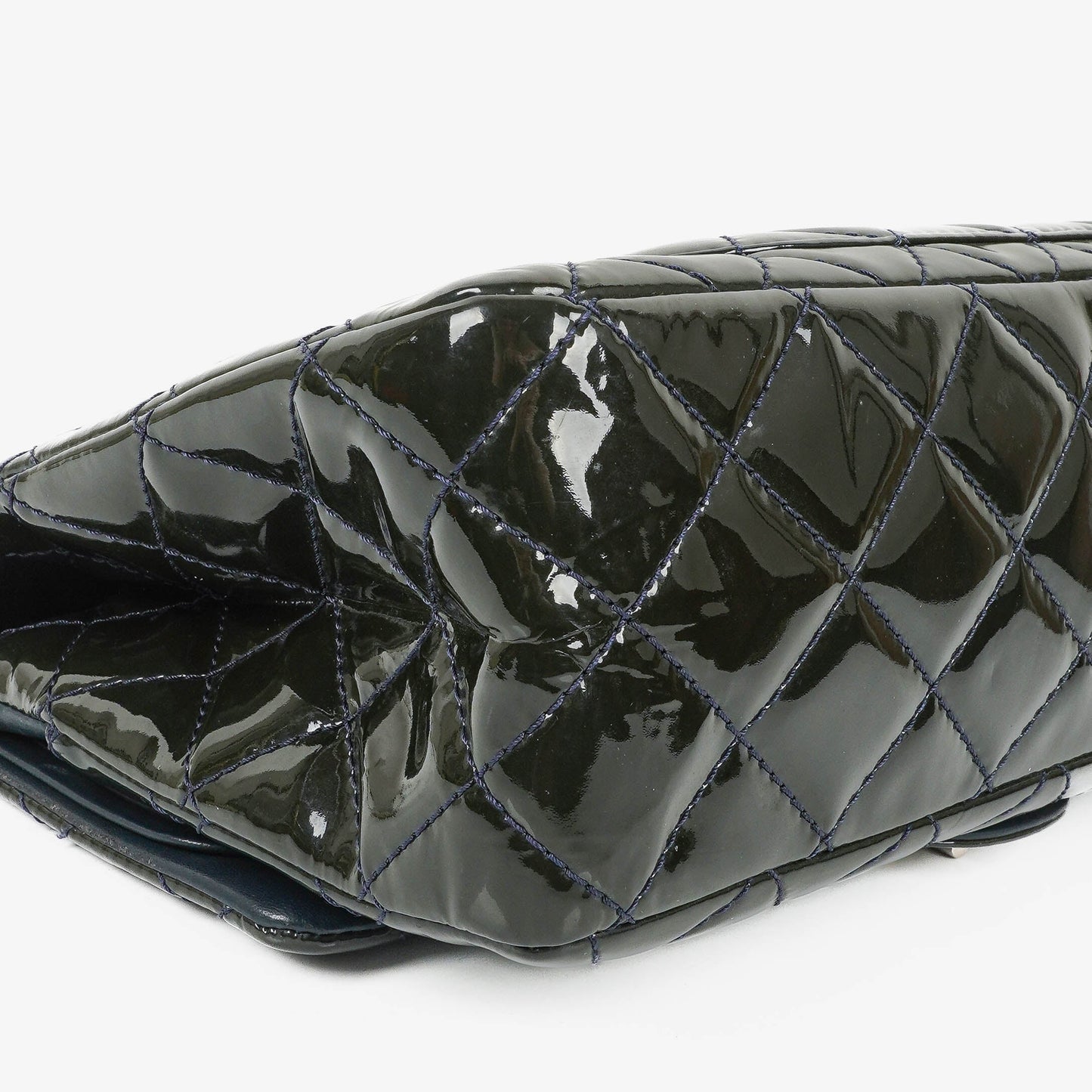 Chanel 2.55 Reissue Double Flap Patent Leather With Ruthenium Hardware