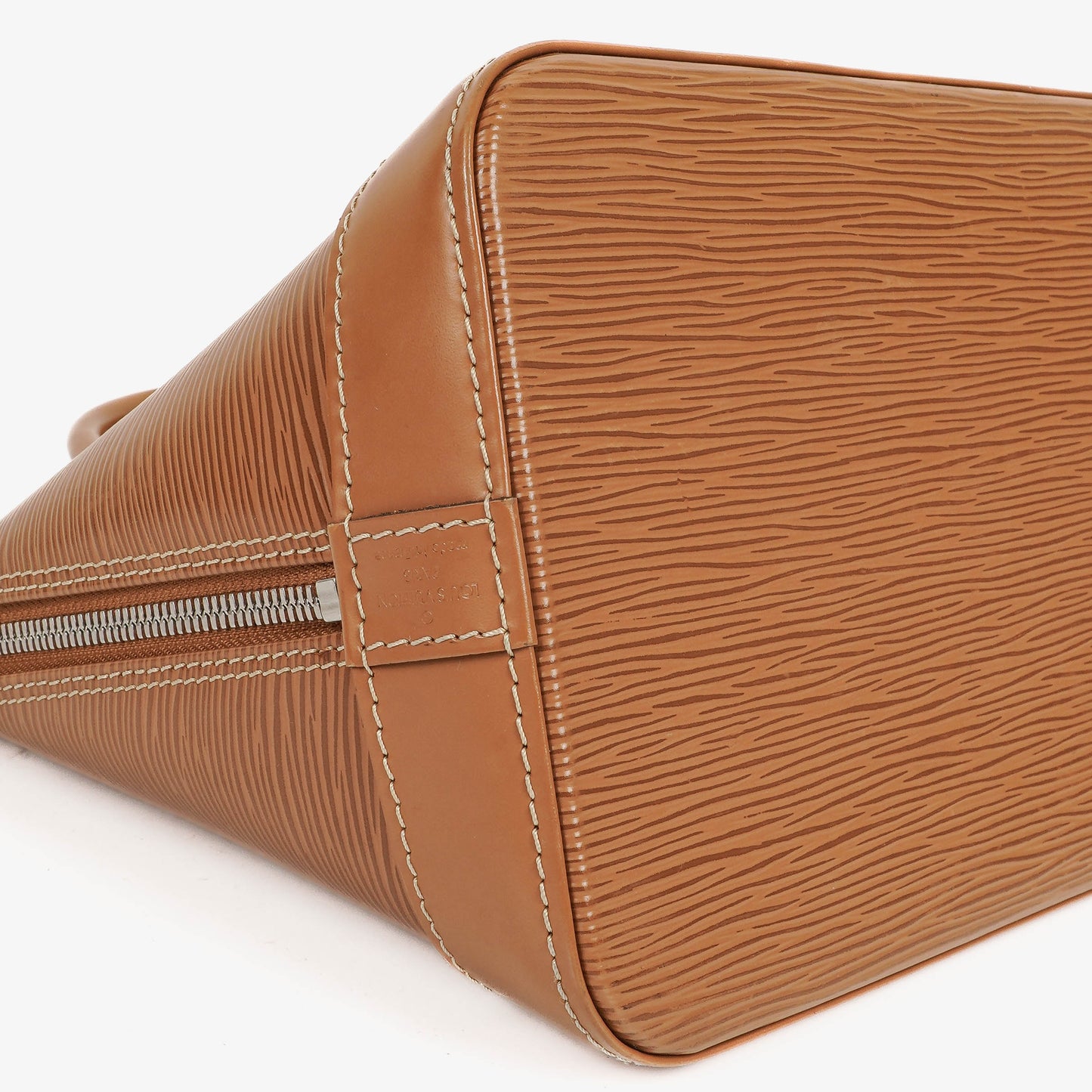 Louis Vuitton Alma PM Cannelle EPI Leather Handbag