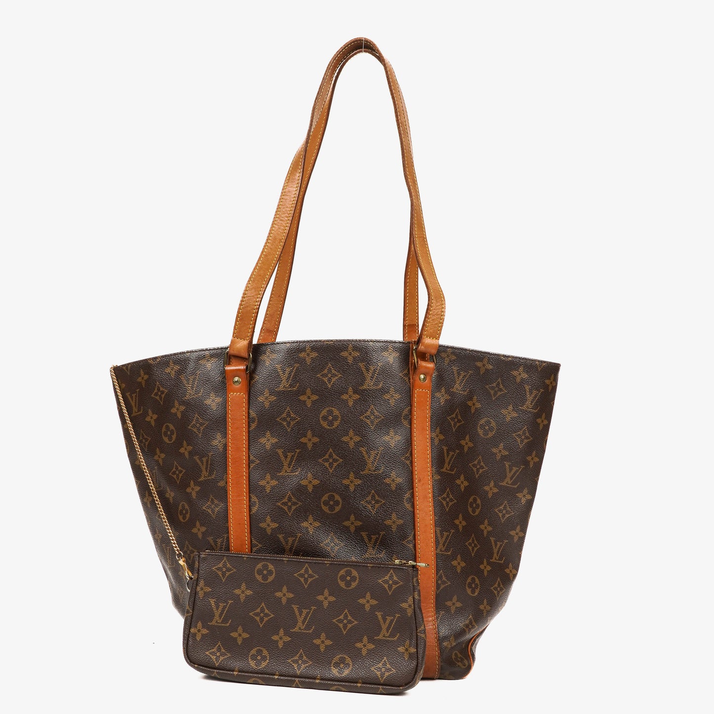 Louis Vuitton Sac Shopping Monogram Canvas Tote Bag