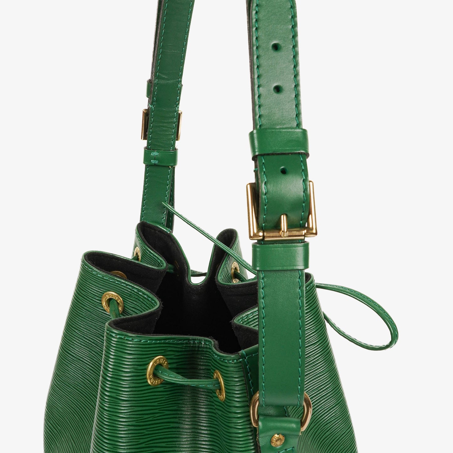 Louis Vuitton Noe Grande GM Green EPI Leather Shoulder Bag