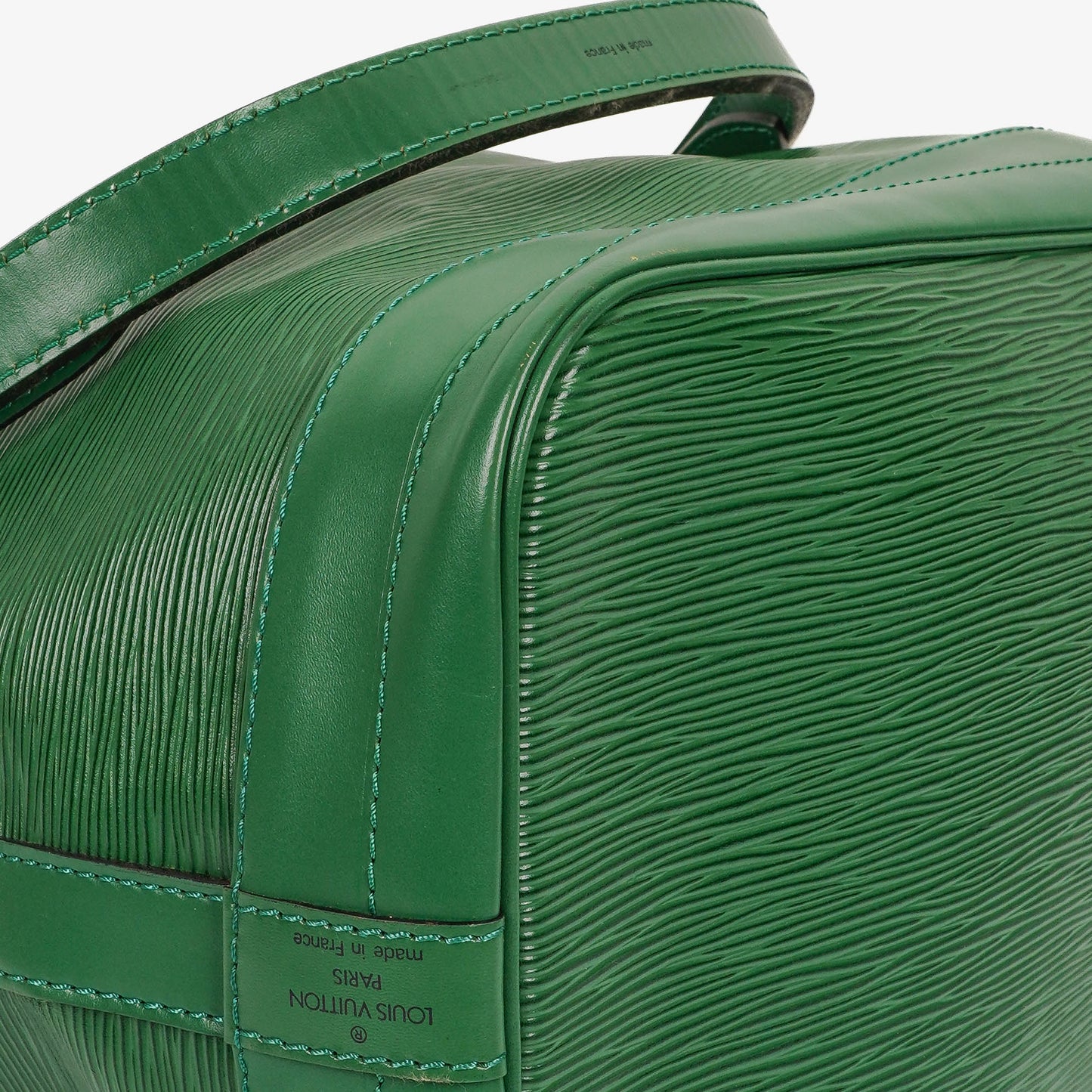 Louis Vuitton Noe Grande GM Green EPI Leather Shoulder Bag