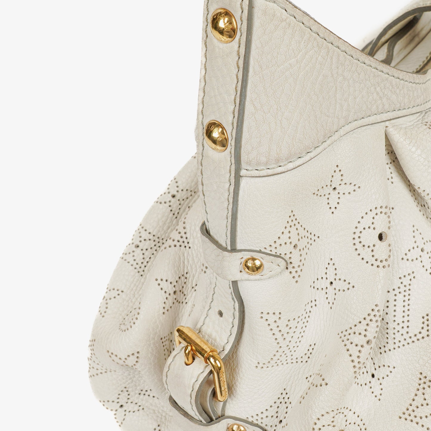 Louis Vuitton Mahina XS Leather White Monogram Shoulder Bag