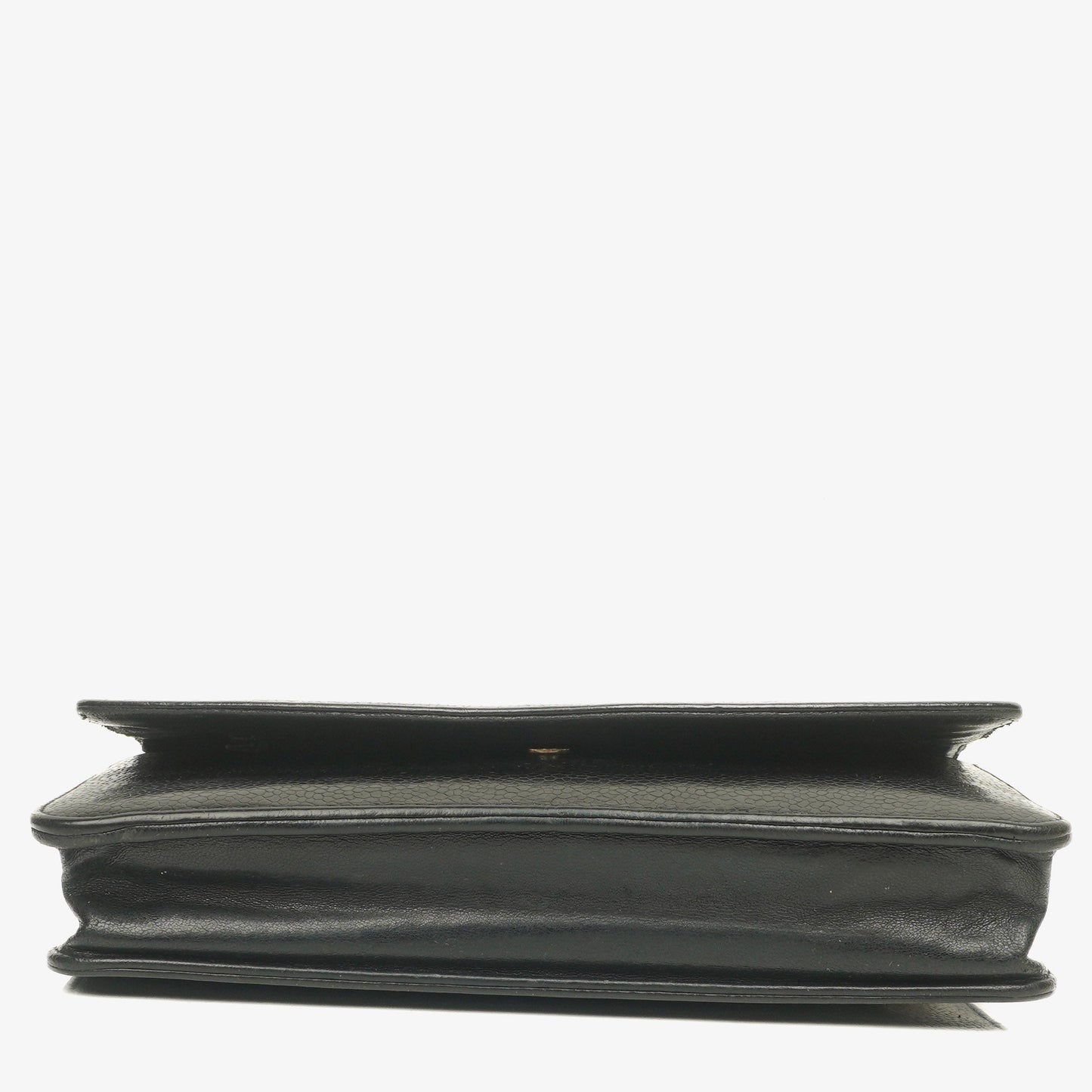 Chanel Black Caviar Timeless CC Wallet on Chain WOC