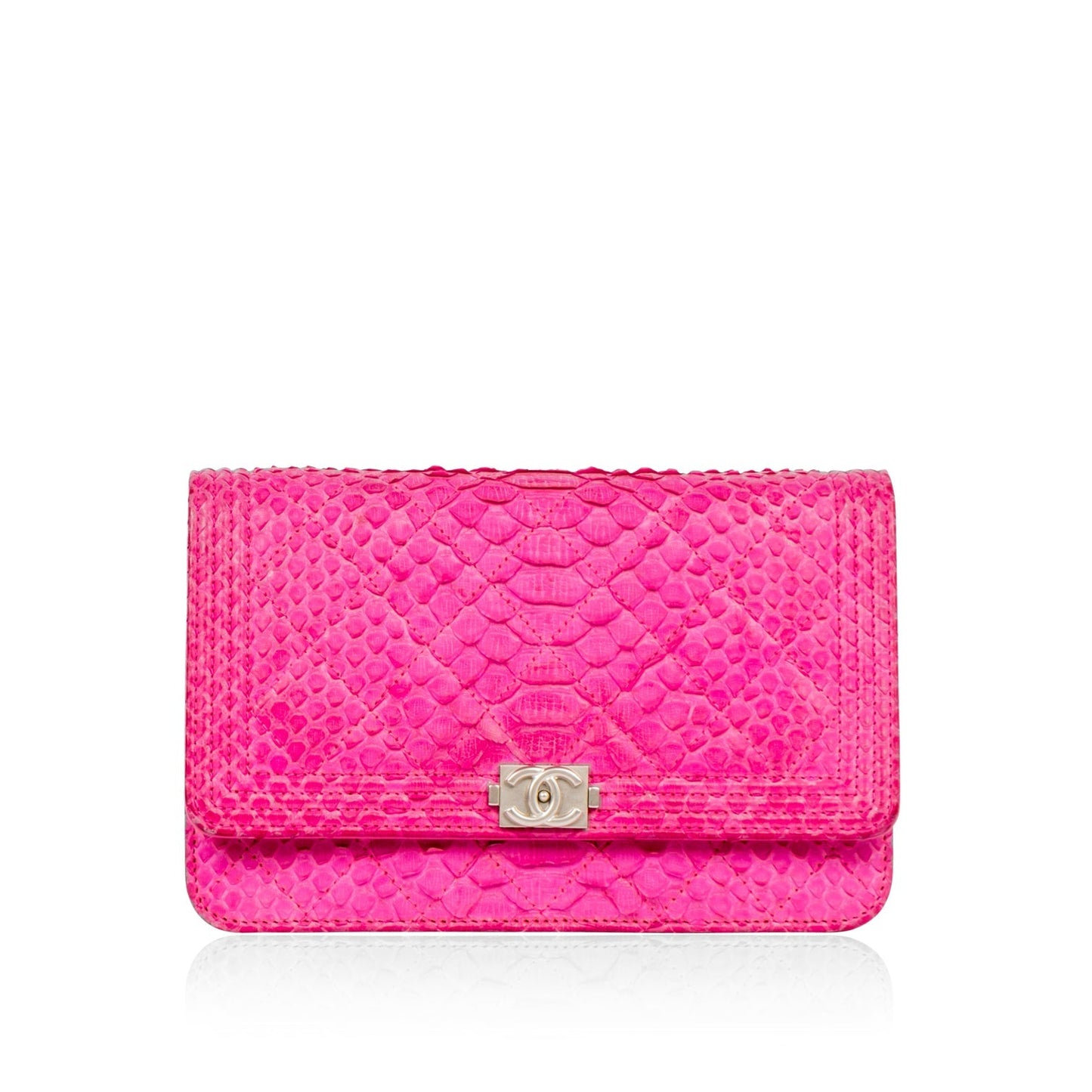 Chanel Classic Flap Caviar Silver Crossbody Caviar