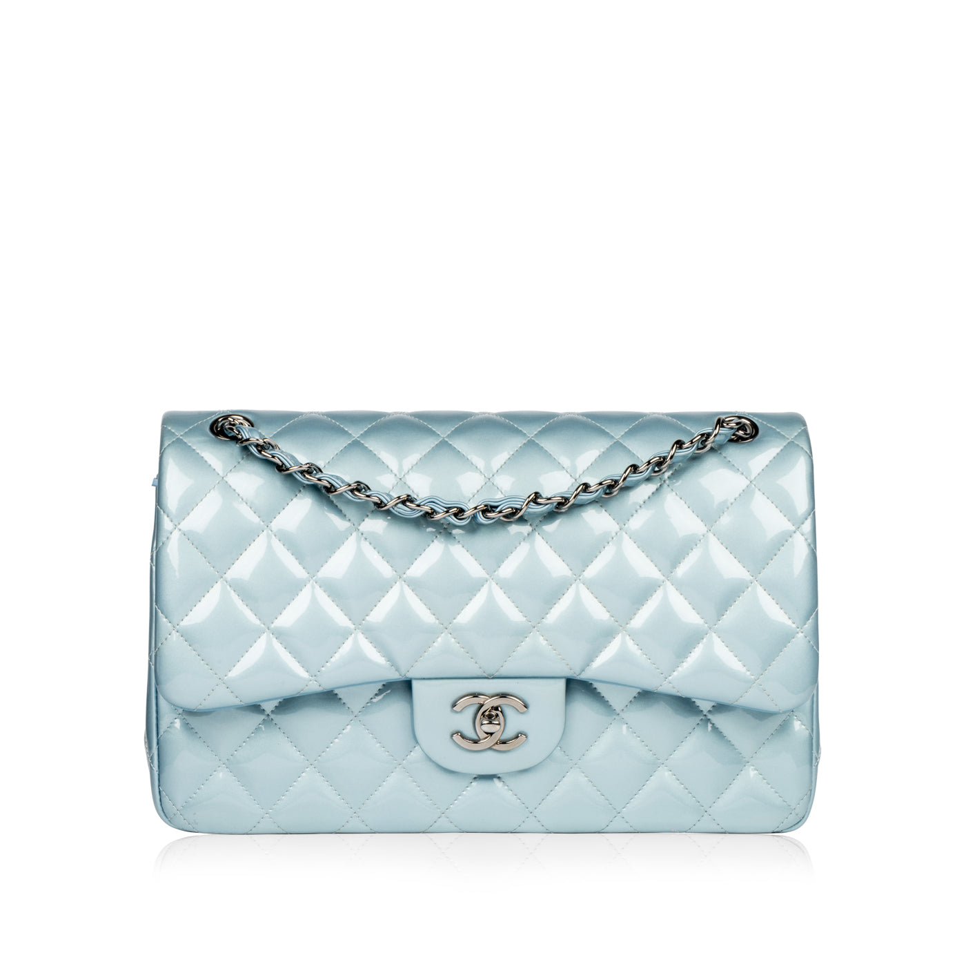 Chanel Classic Flap Lambskin Gold Shoulder Bag Style 20