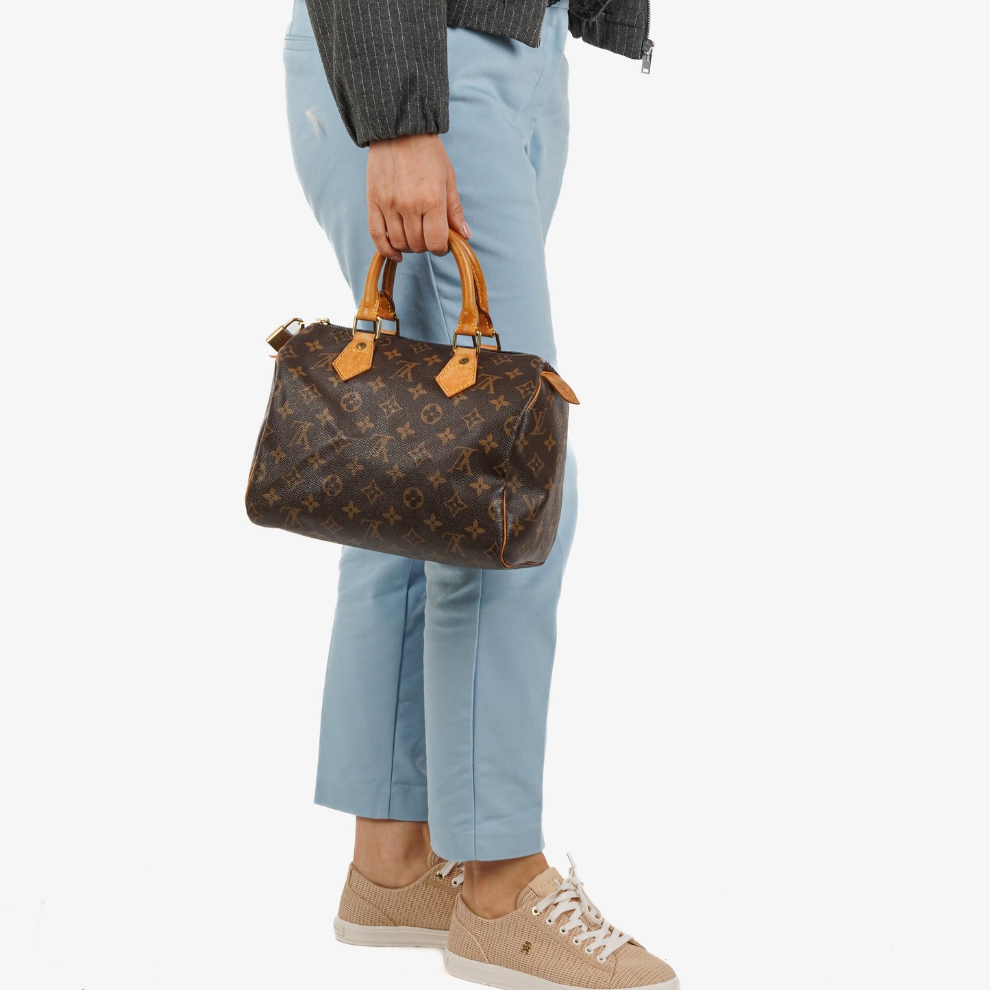 Louis Vuitton  25 Monogram Canvas Handbag