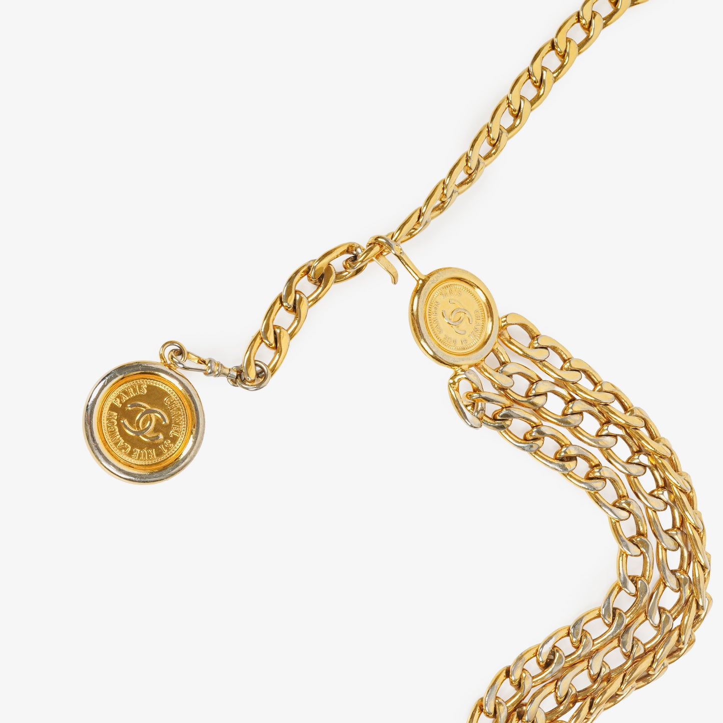 Chanel CC Triple Chain Belt