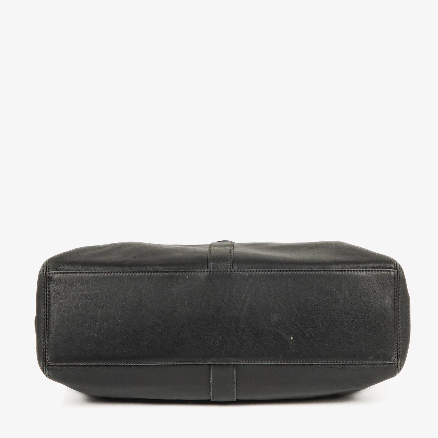 Chanel CC Black Leather Tote Bag