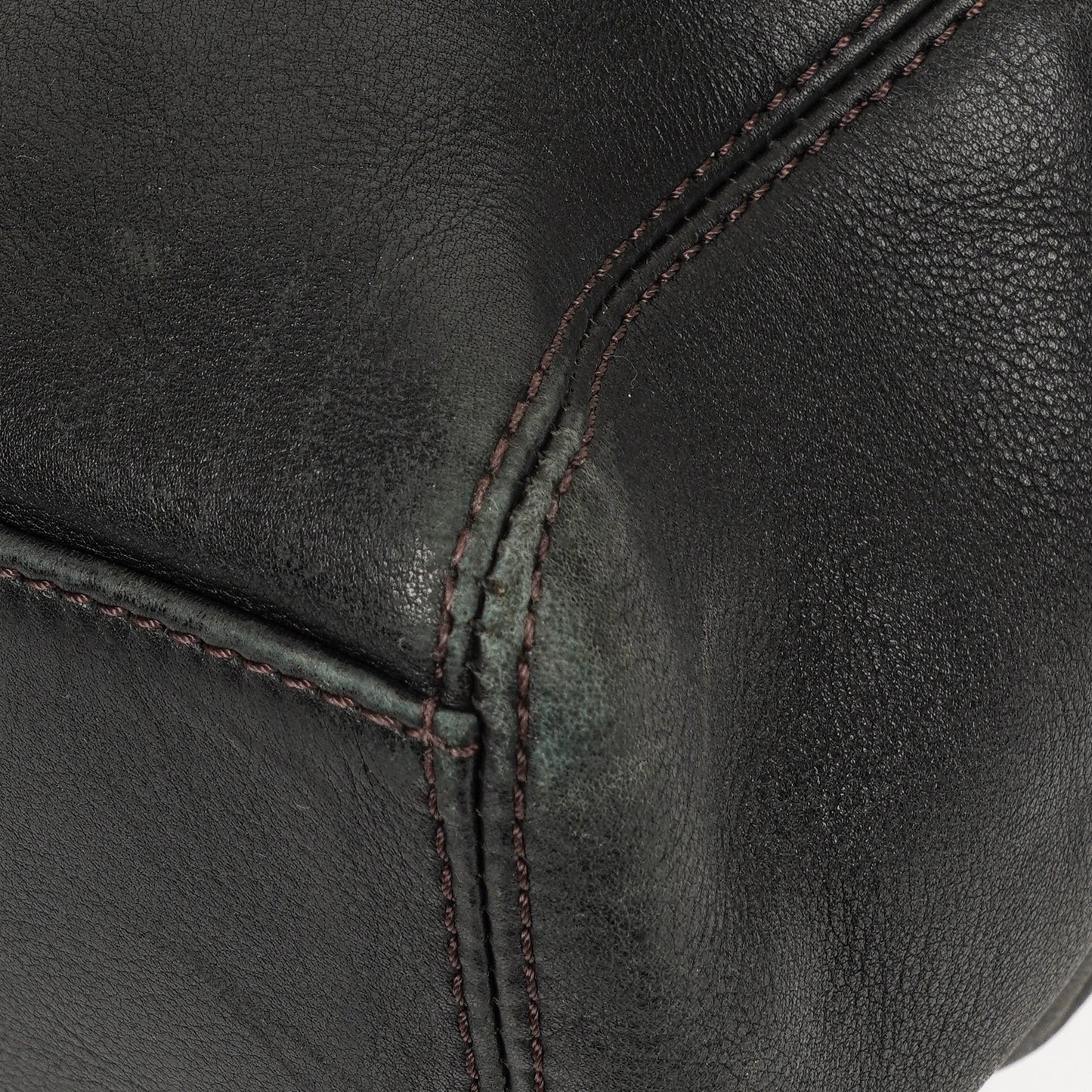 Chanel CC Black Leather Tote Bag